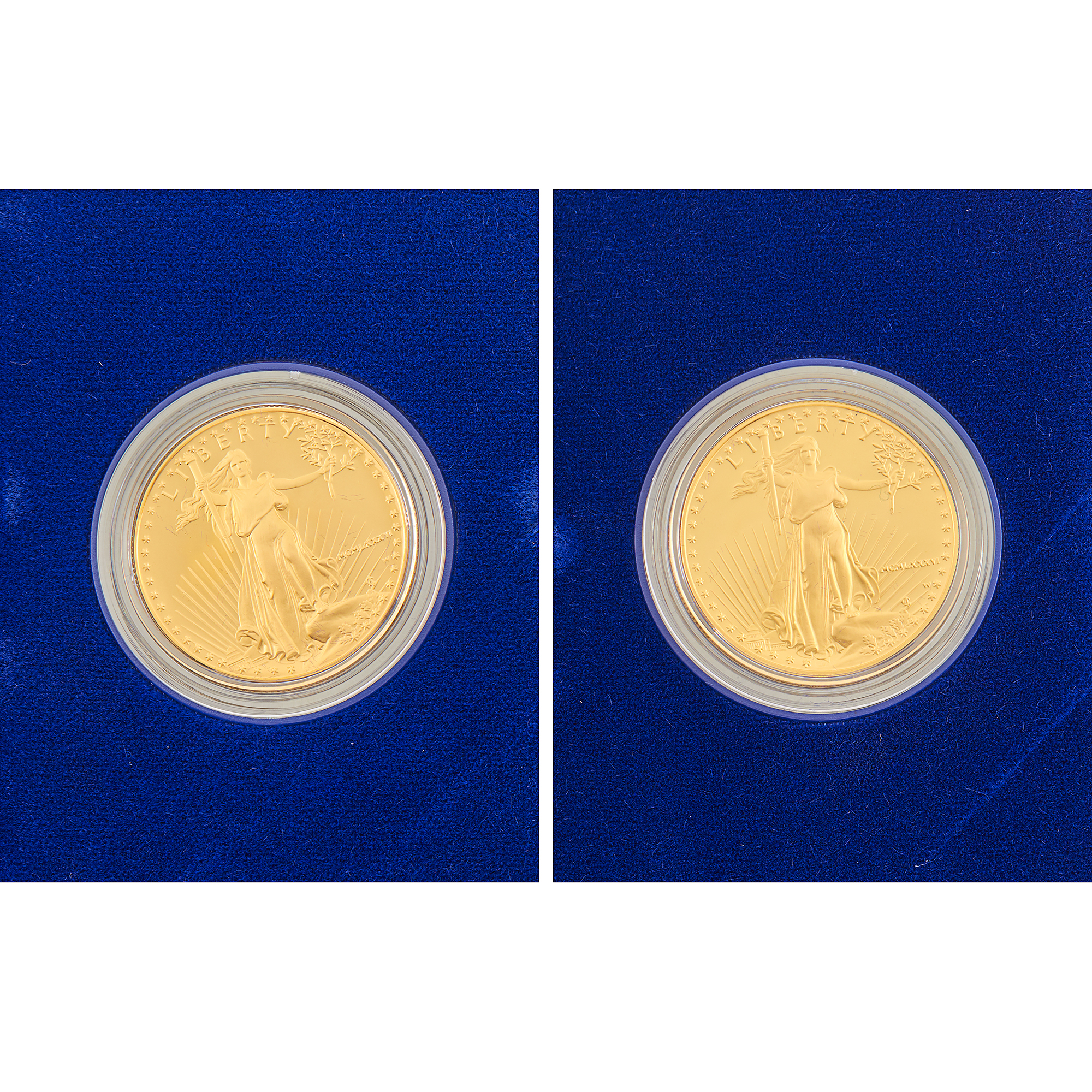 Lot image - United States One Ounce Gold Eagle Proofs