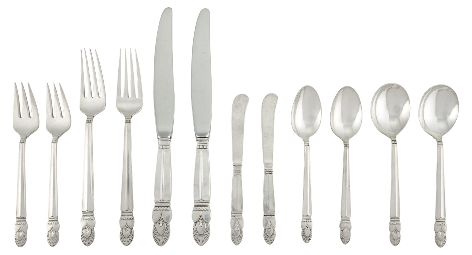 Lot image - Frank M. Whiting Co. Sterling Silver Princess Ingrid