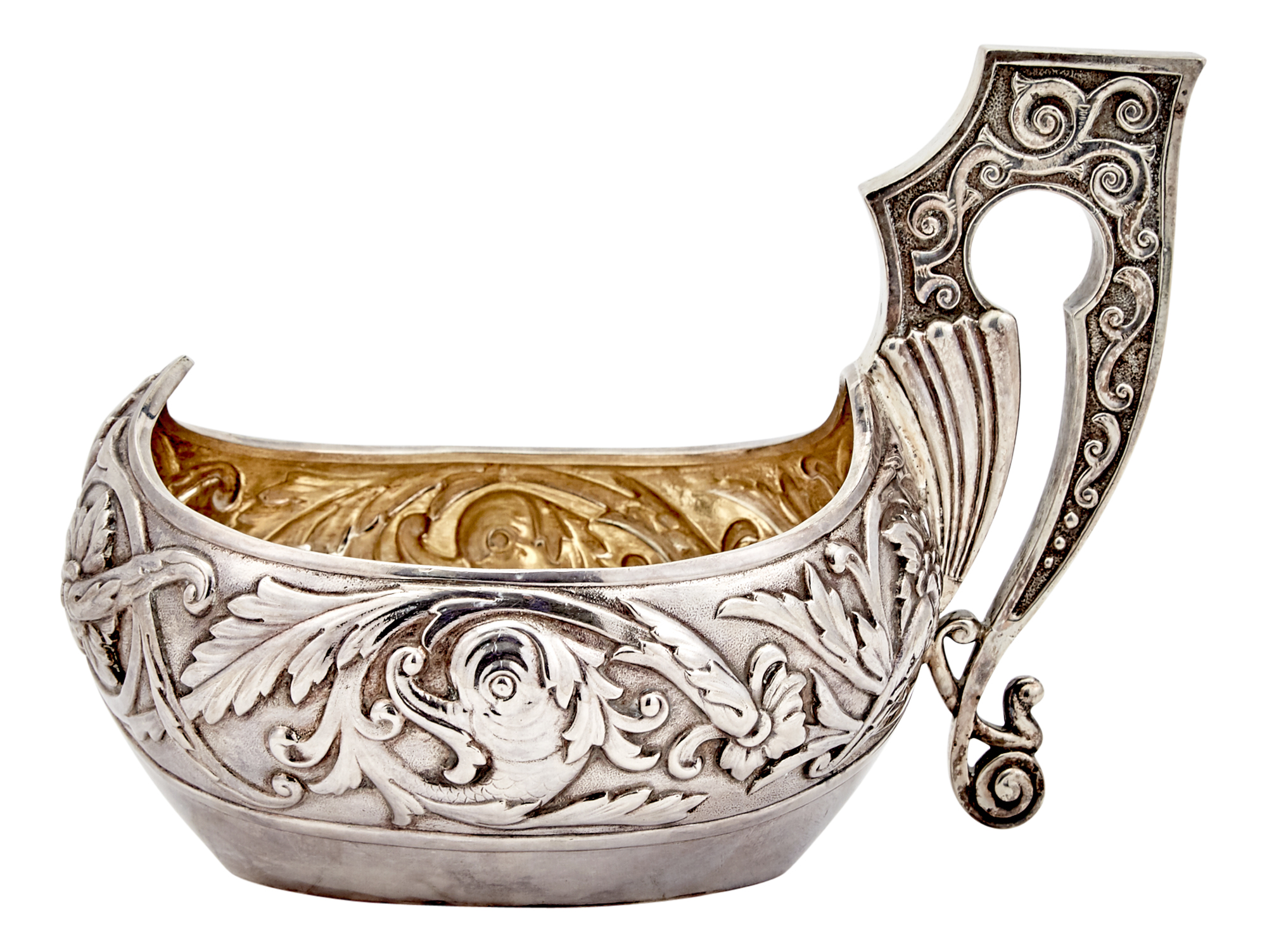 Lot image - Russian Silver Kovsh