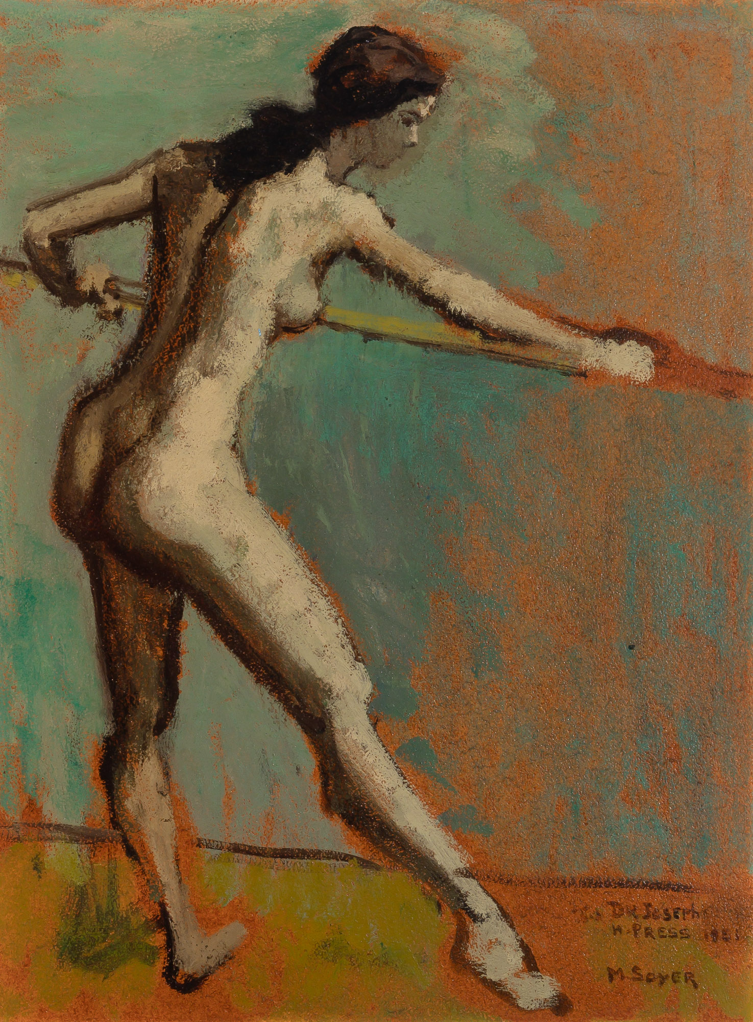 Lot image - Moses Soyer