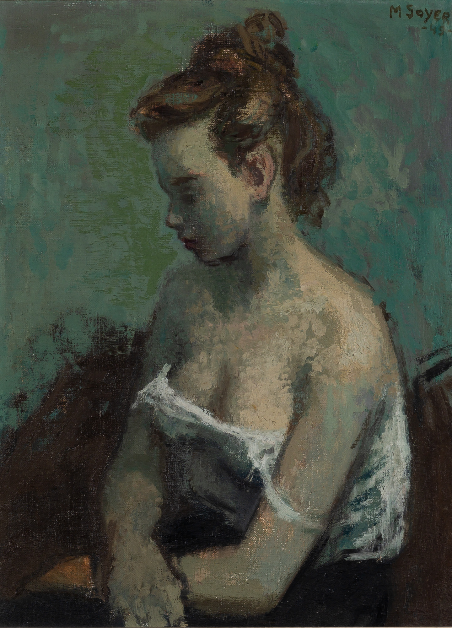 Lot image - Moses Soyer