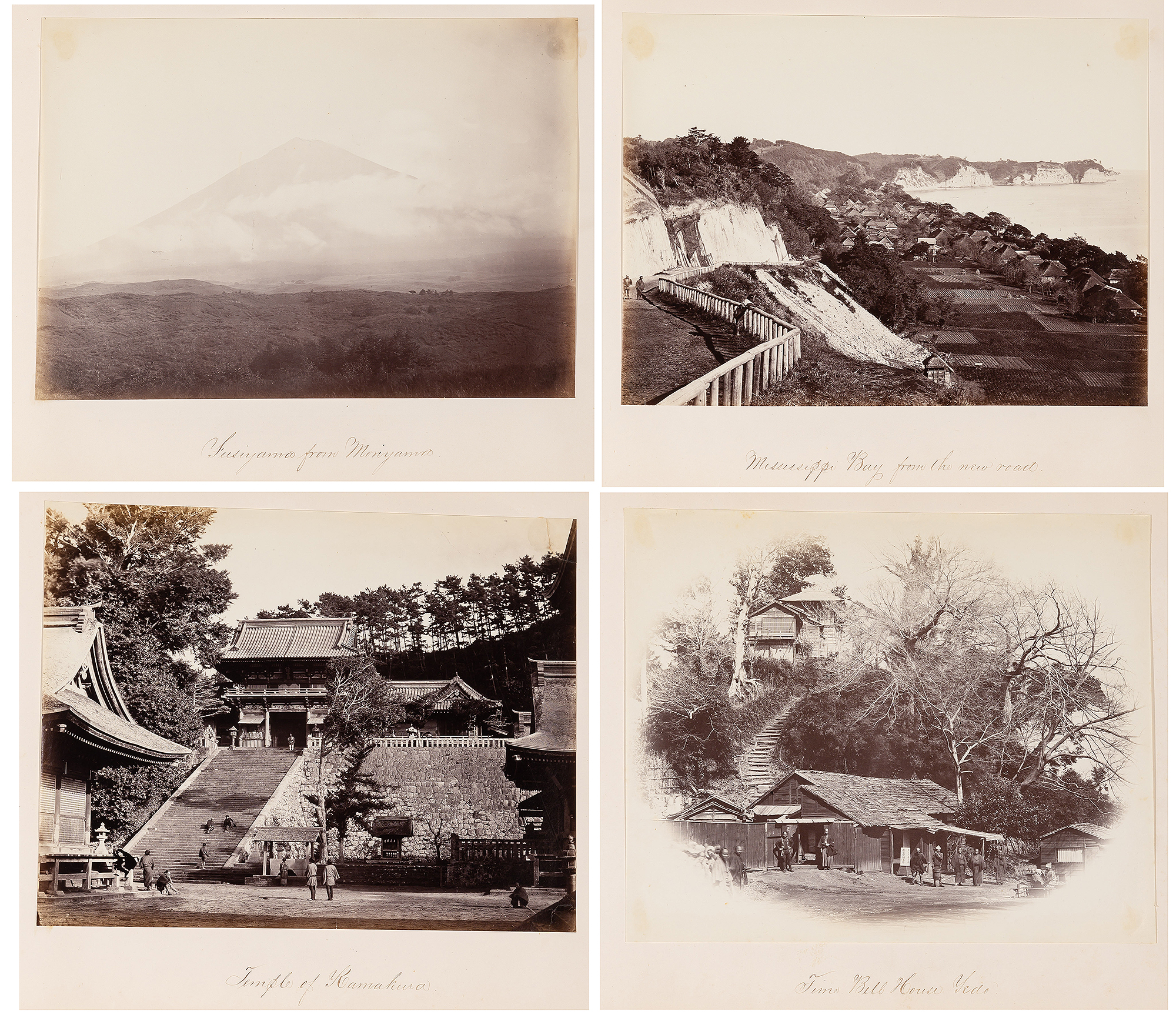 Lot image - BEATO, FELICE (1825-1908)  Views of Japan