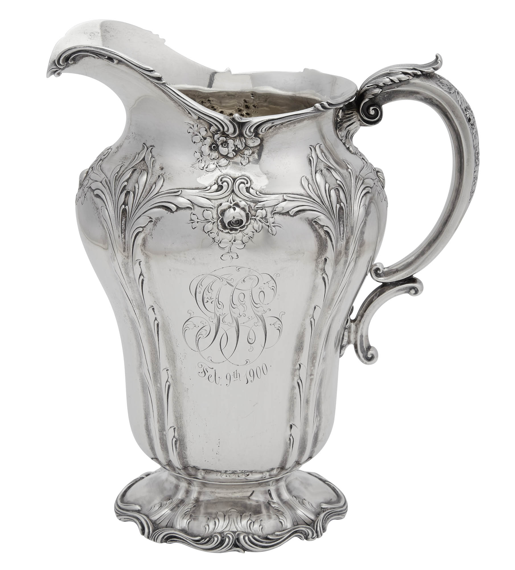 Lot image - Gorham Sterling Silver Water Pitcher