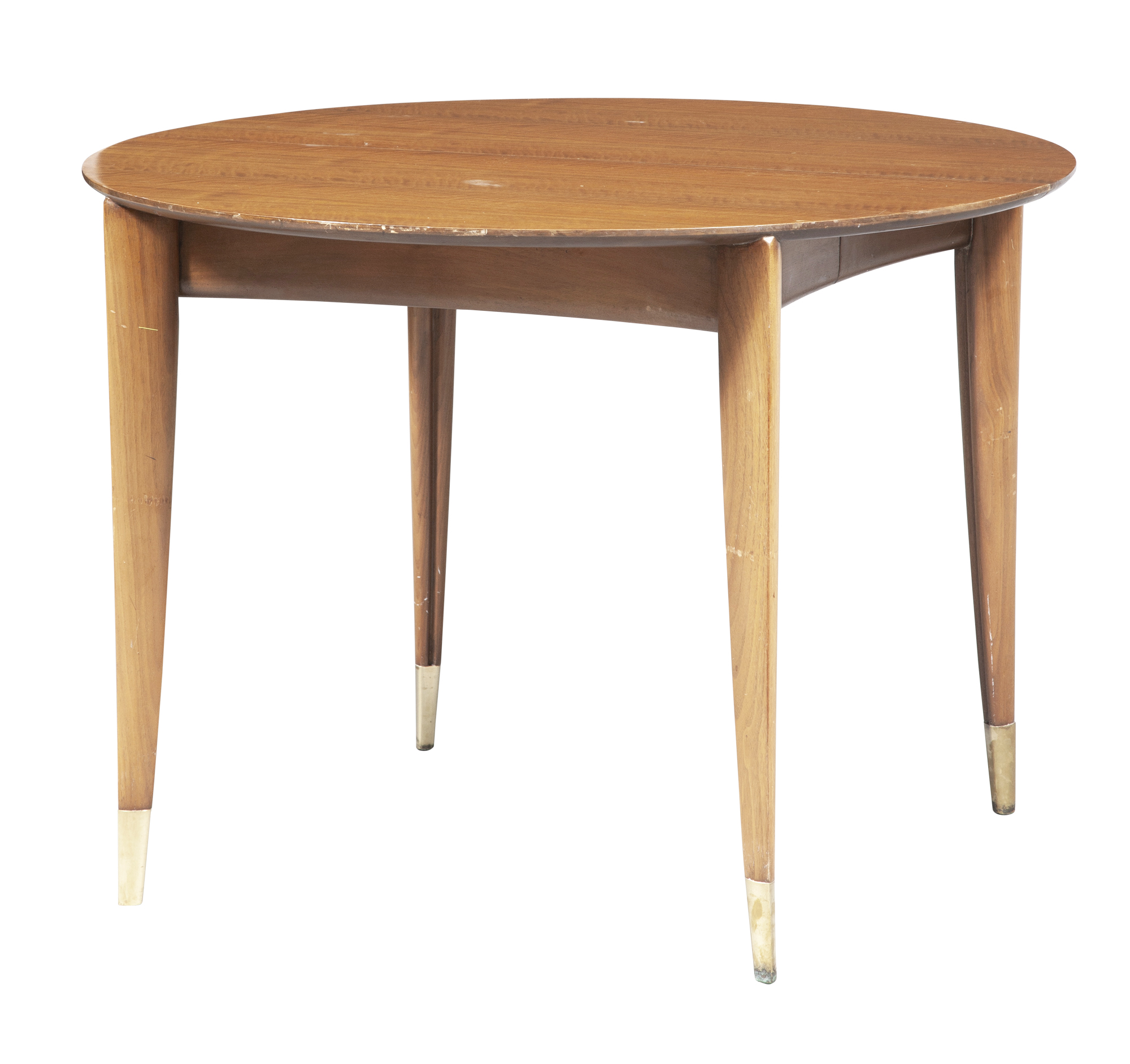 Lot image - Gio Ponti Walnut and Brass Model 2135