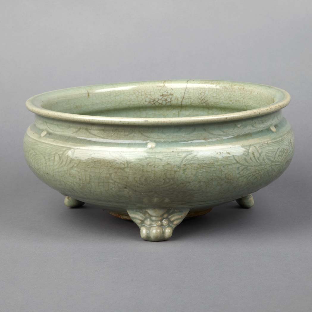 Lot image - Chinese Longquan Celadon Censer
