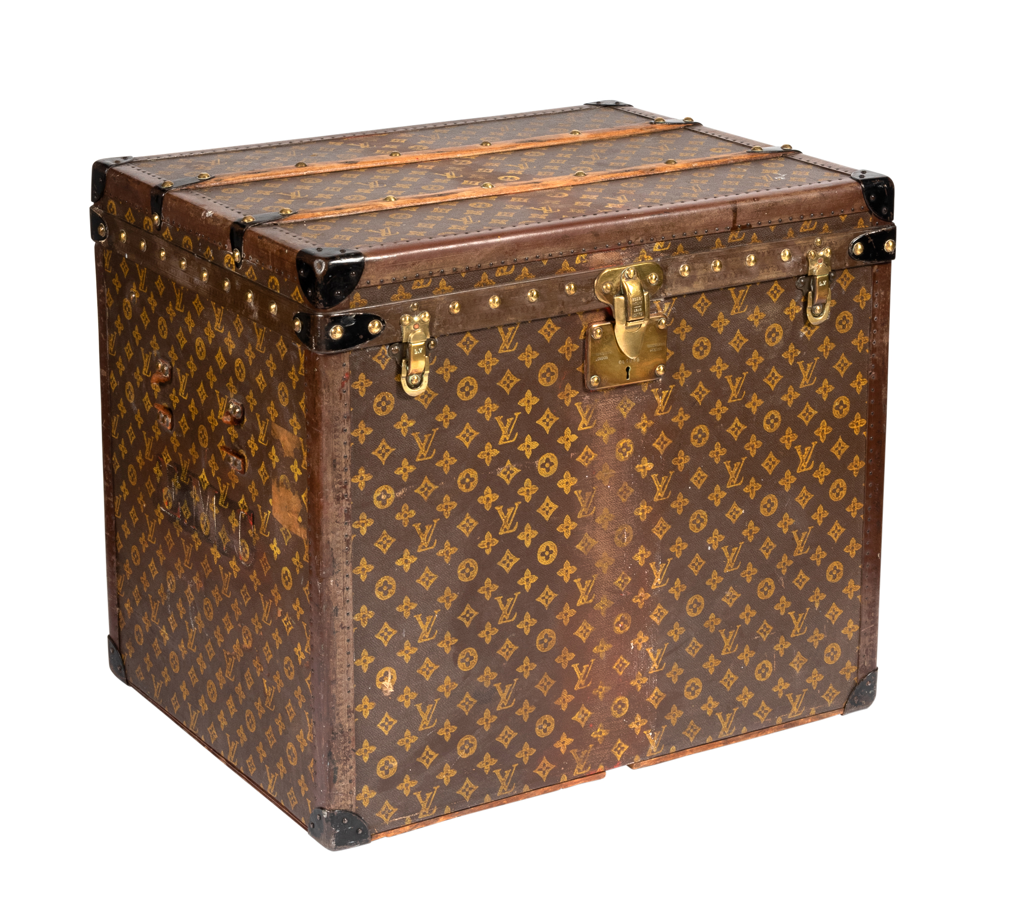 Lot image - Louis Vuitton Monogram Canvas Hard Suitcase