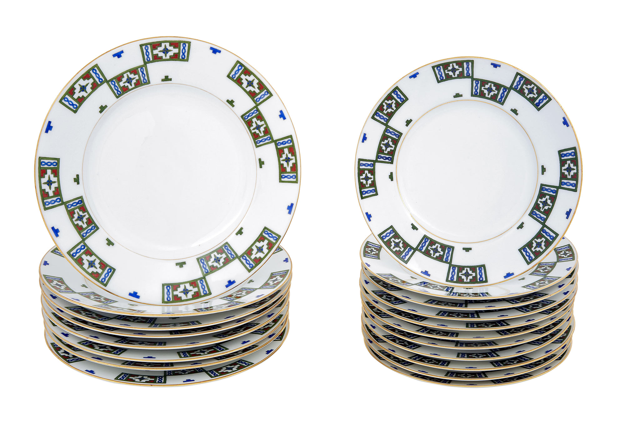 Lot image - Russian Porcelain Part Table Service