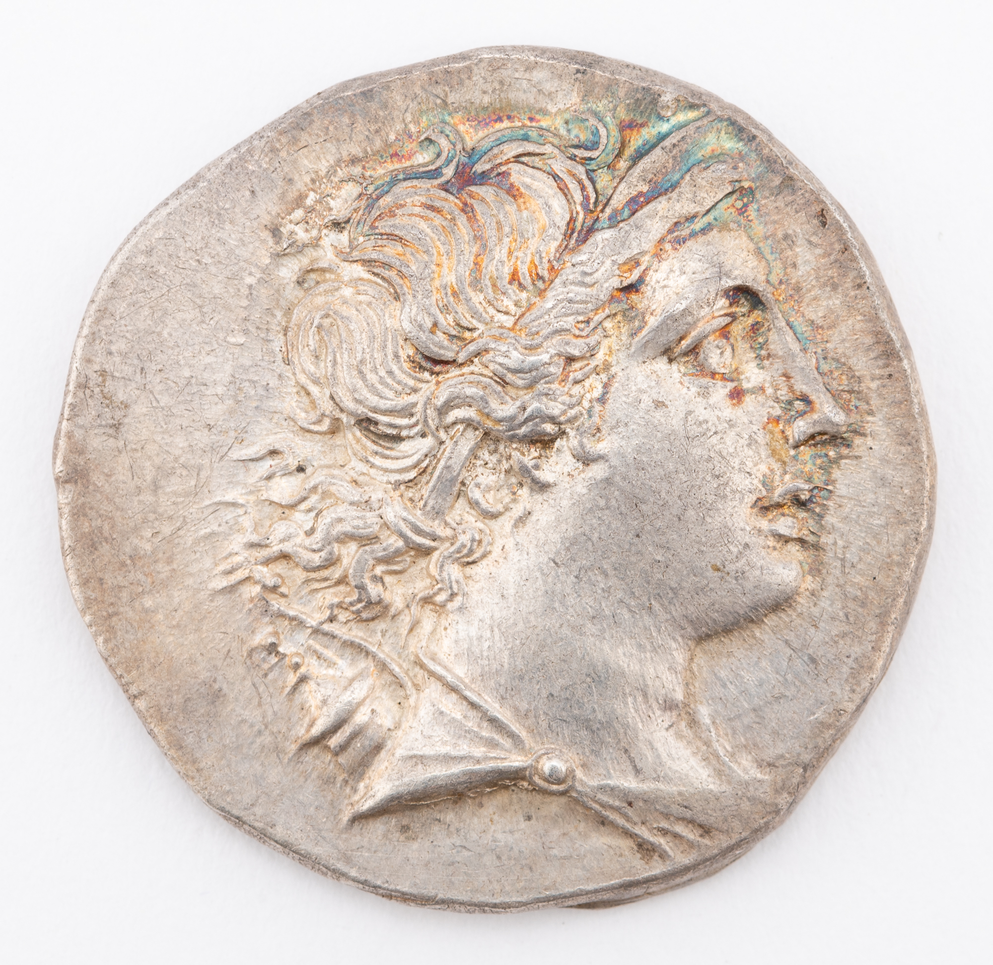 Lot image - Ionia. Magnesia, ca. 150 BC. AR Stephanophoric Tetradrachm (16.9g).