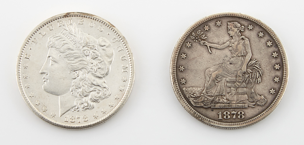 Lot image - United States Silver Dollar Group