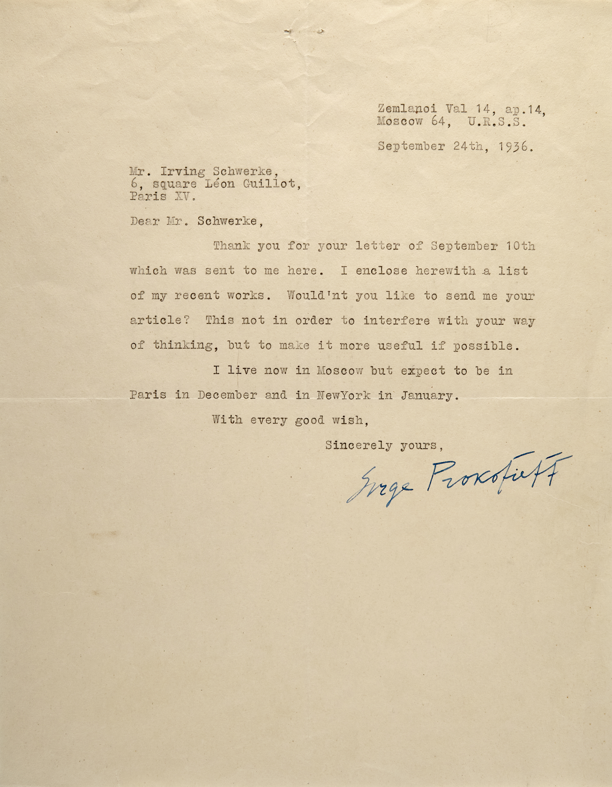 Lot image - [COMPOSERS]  Large group signed items, M-Z by last name.