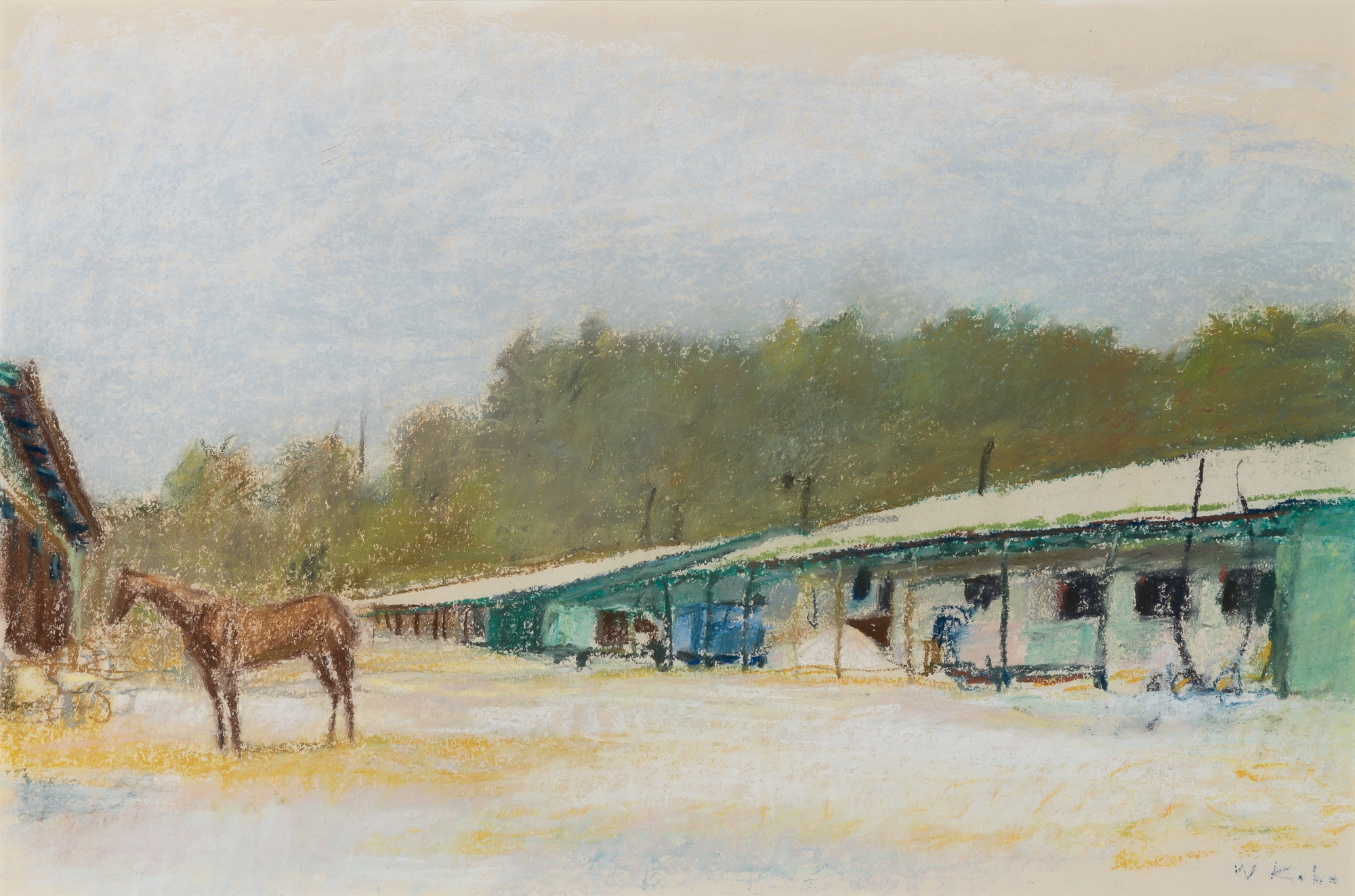 Lot image - Wolf Kahn