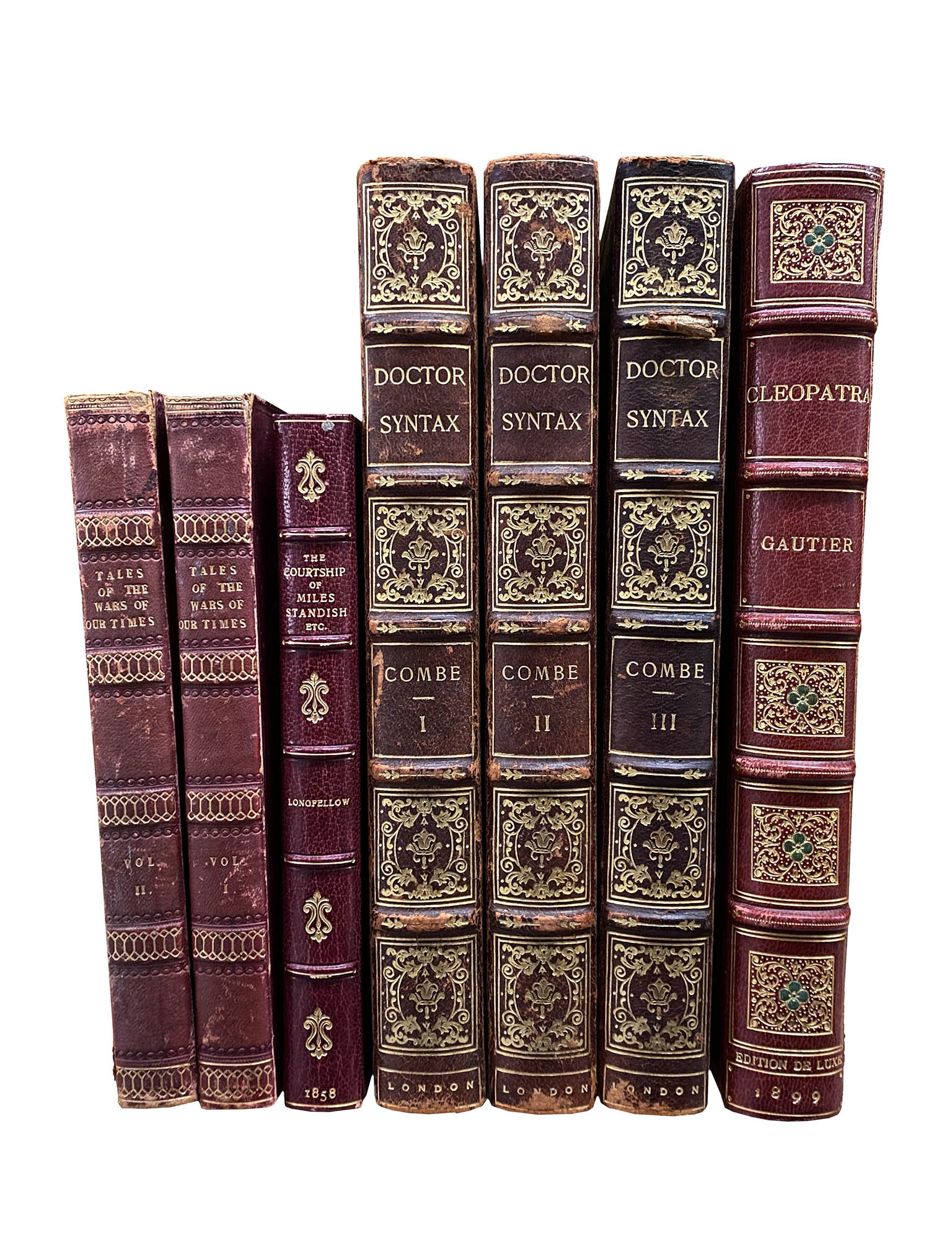 Lot image - [FINE BINDING]  GAUTIER, THEOPHILE. Cleopatra.