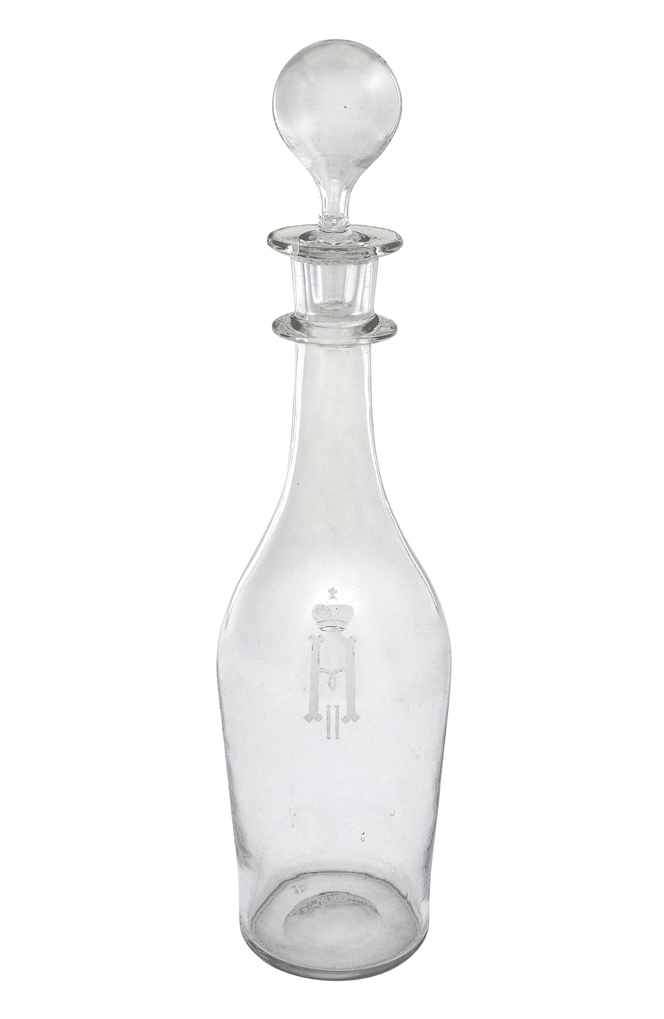 Lot image - Russian Glass Decanter