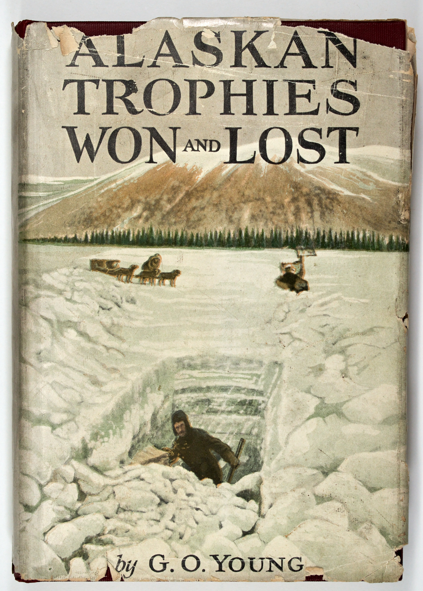 Lot image - [ALASKA-HUNTING]  YOUNG, G.[EORGE] O.[RVILLE]. Alaskan Trophies Won and Lost.