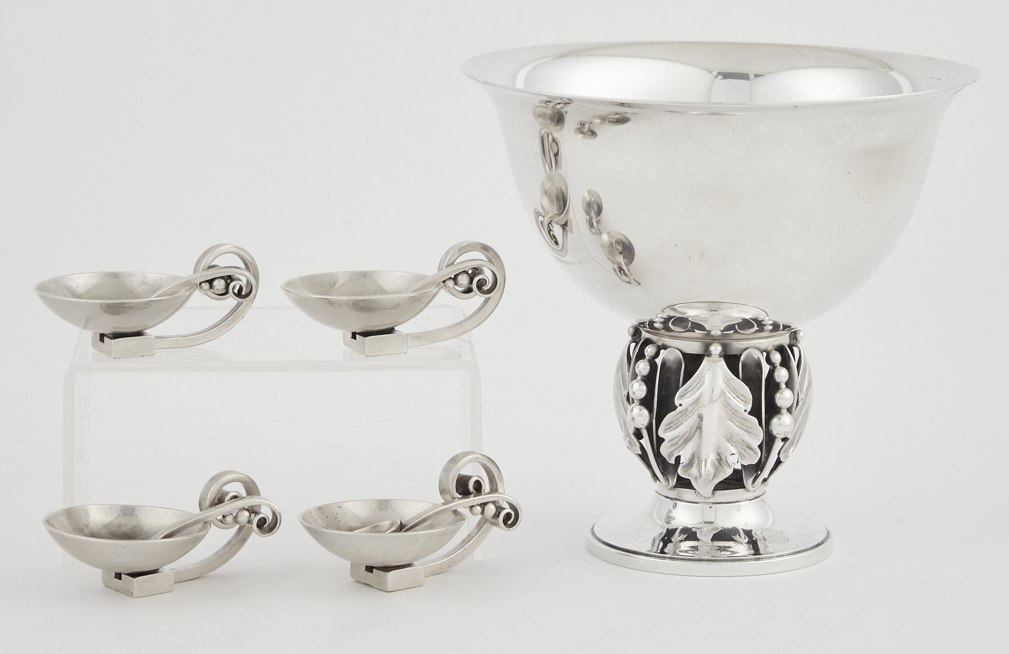 Lot image - Alphonse La Paglia Sterling Silver Compote