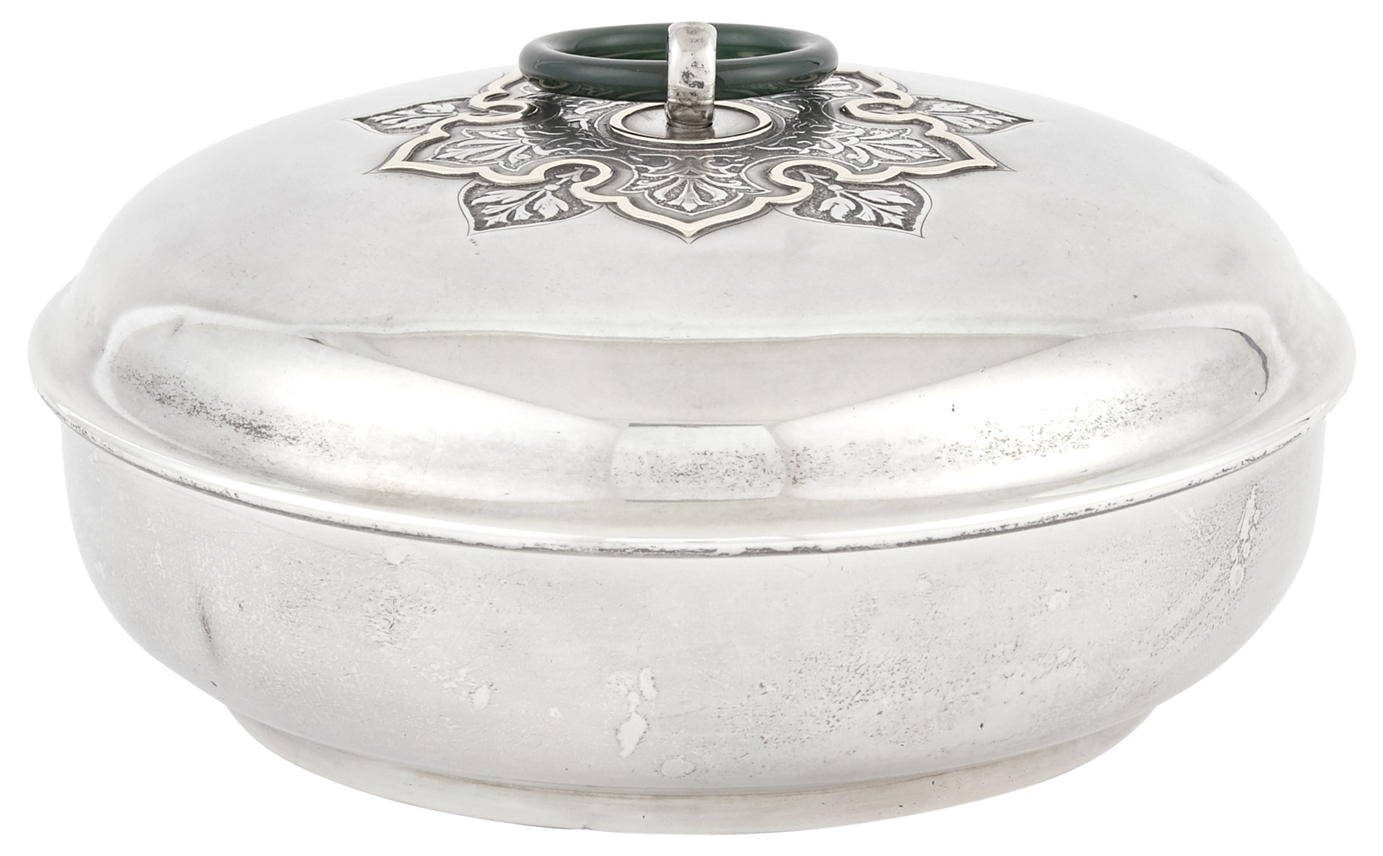 Lot image - American Sterling Silver Covered Bowl