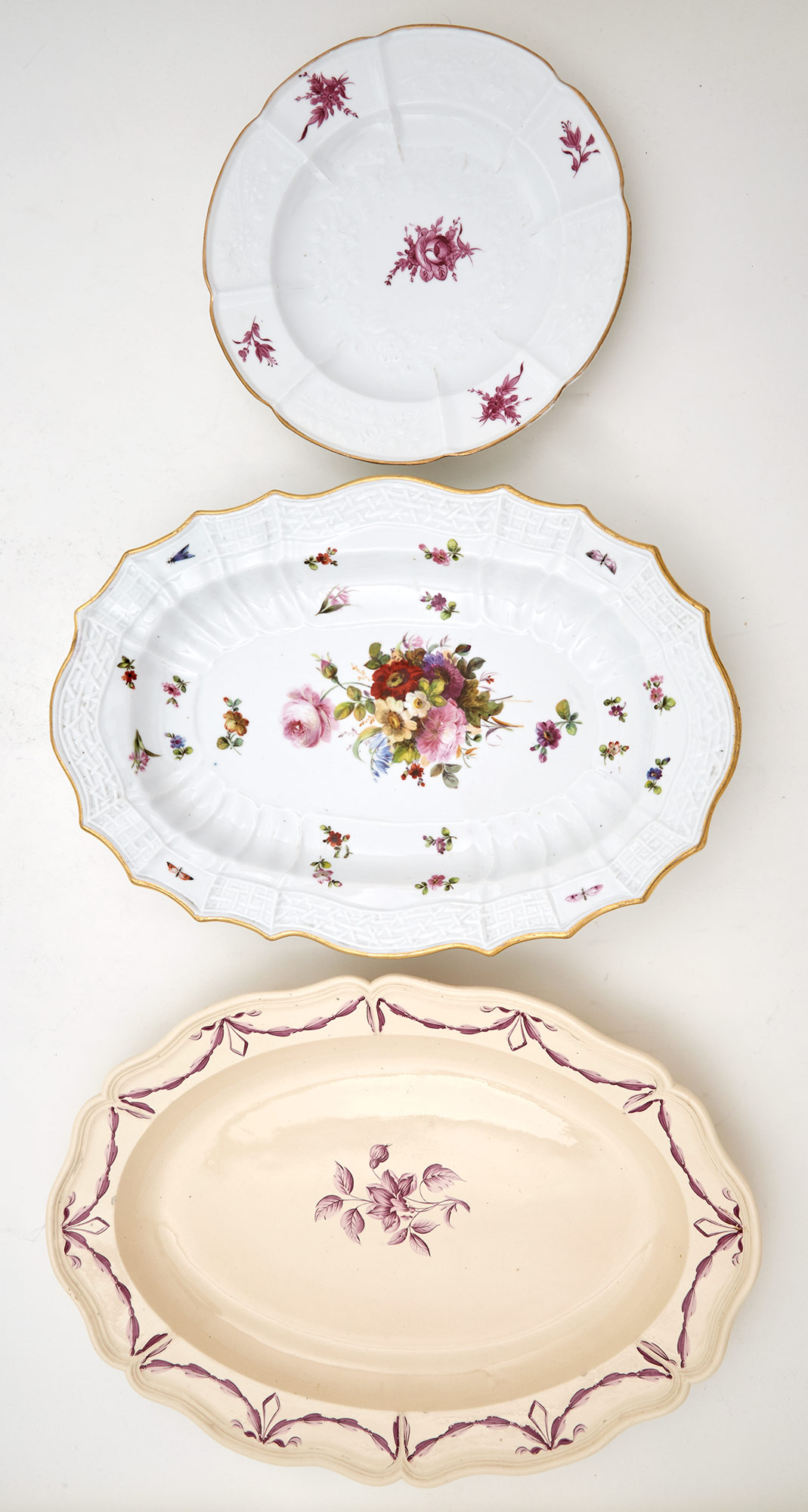 Lot image - Group of Russian Ceramic Table Articles