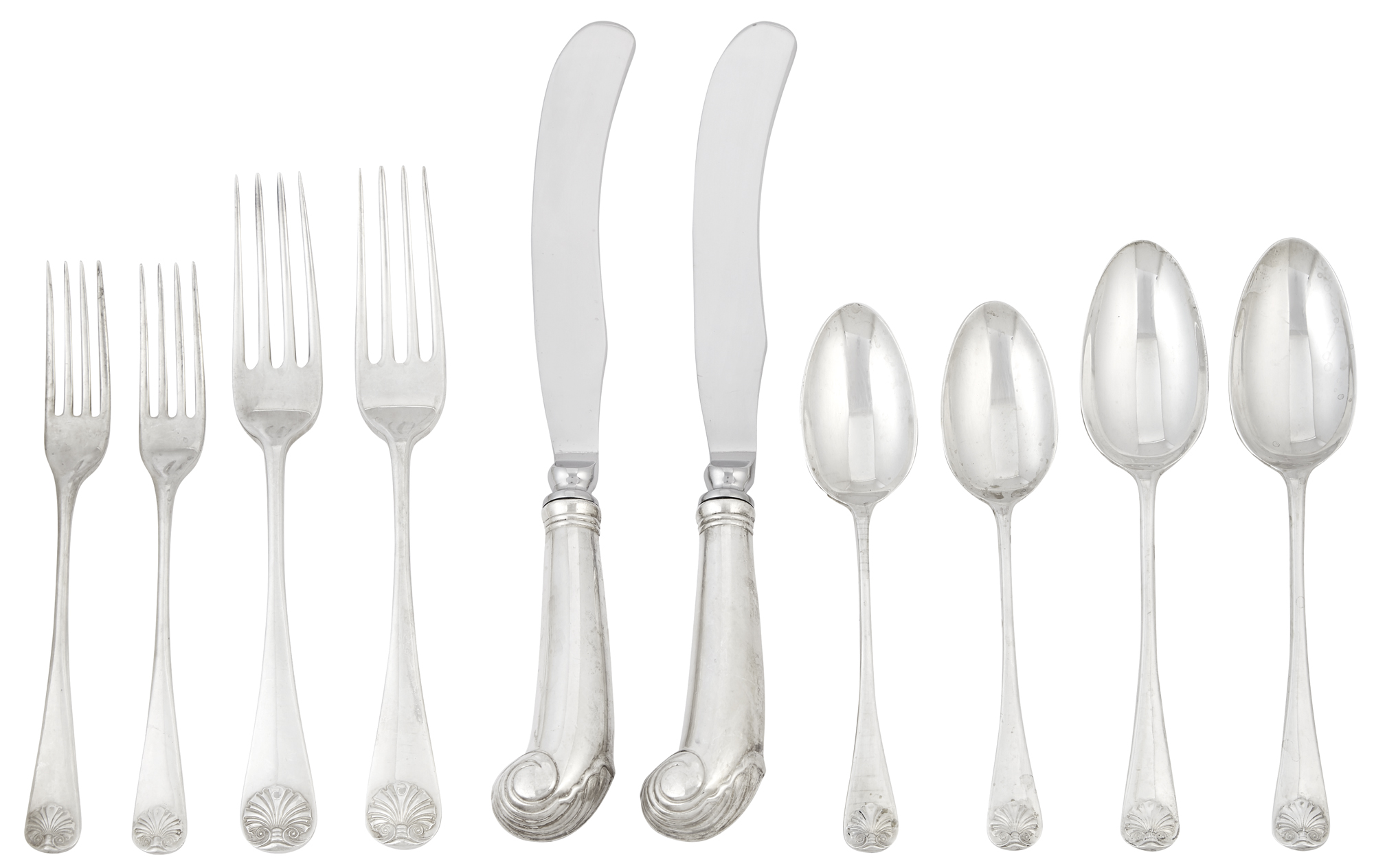 Lot image - Steiff Sterling Silver Williamsburg Shell