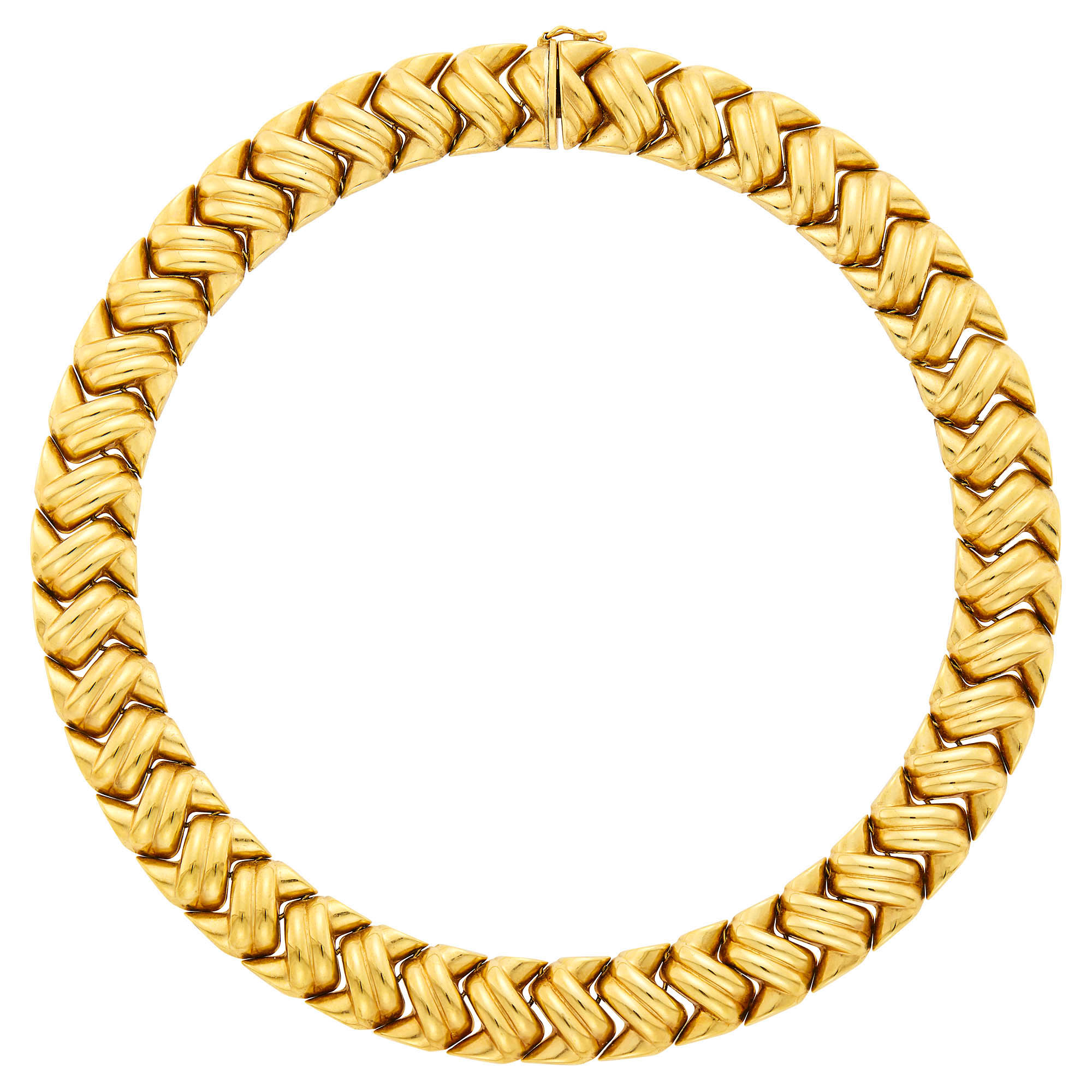 Lot image - Gold Necklace