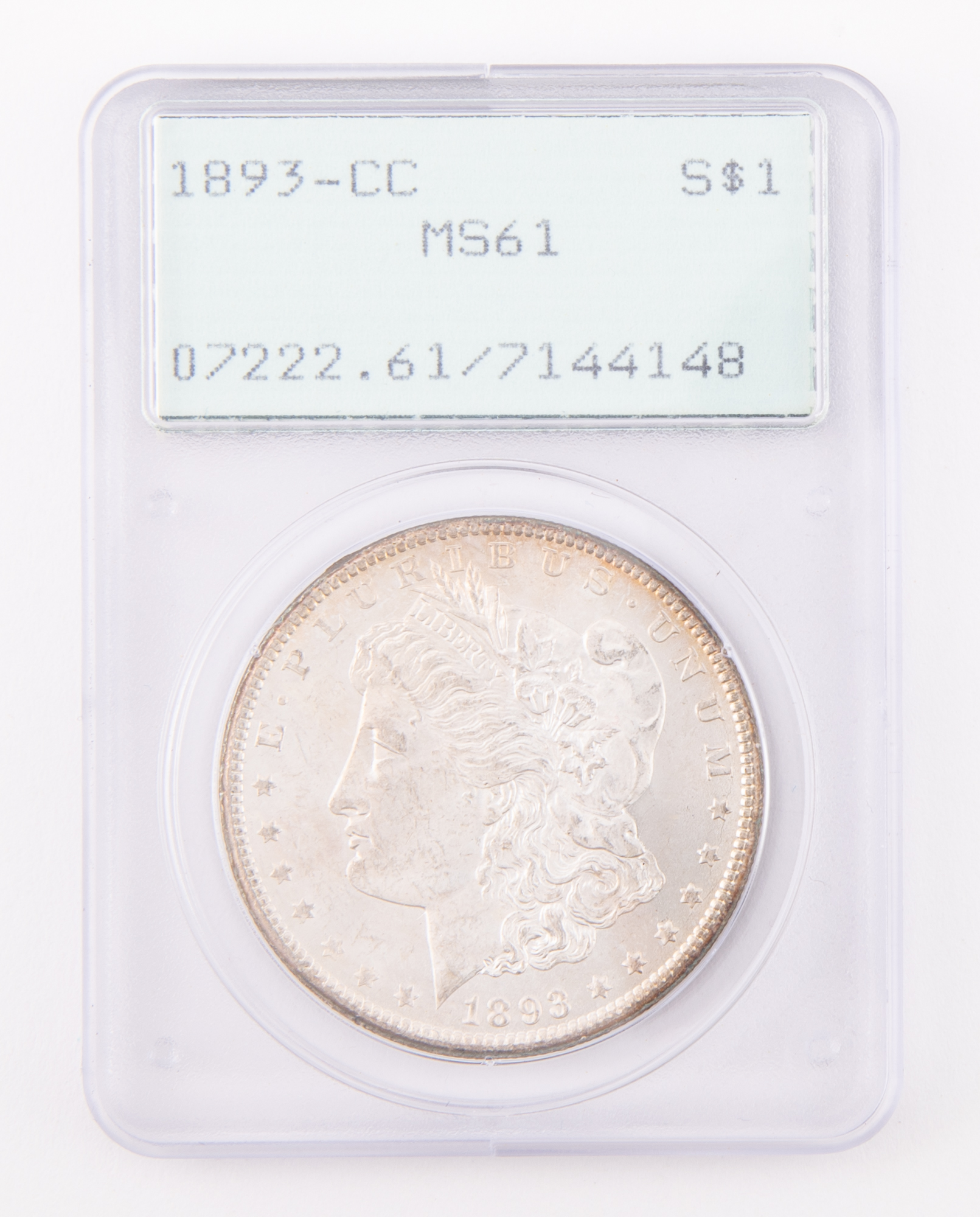 Lot image - United States 1893 Carson City Morgan Dollar