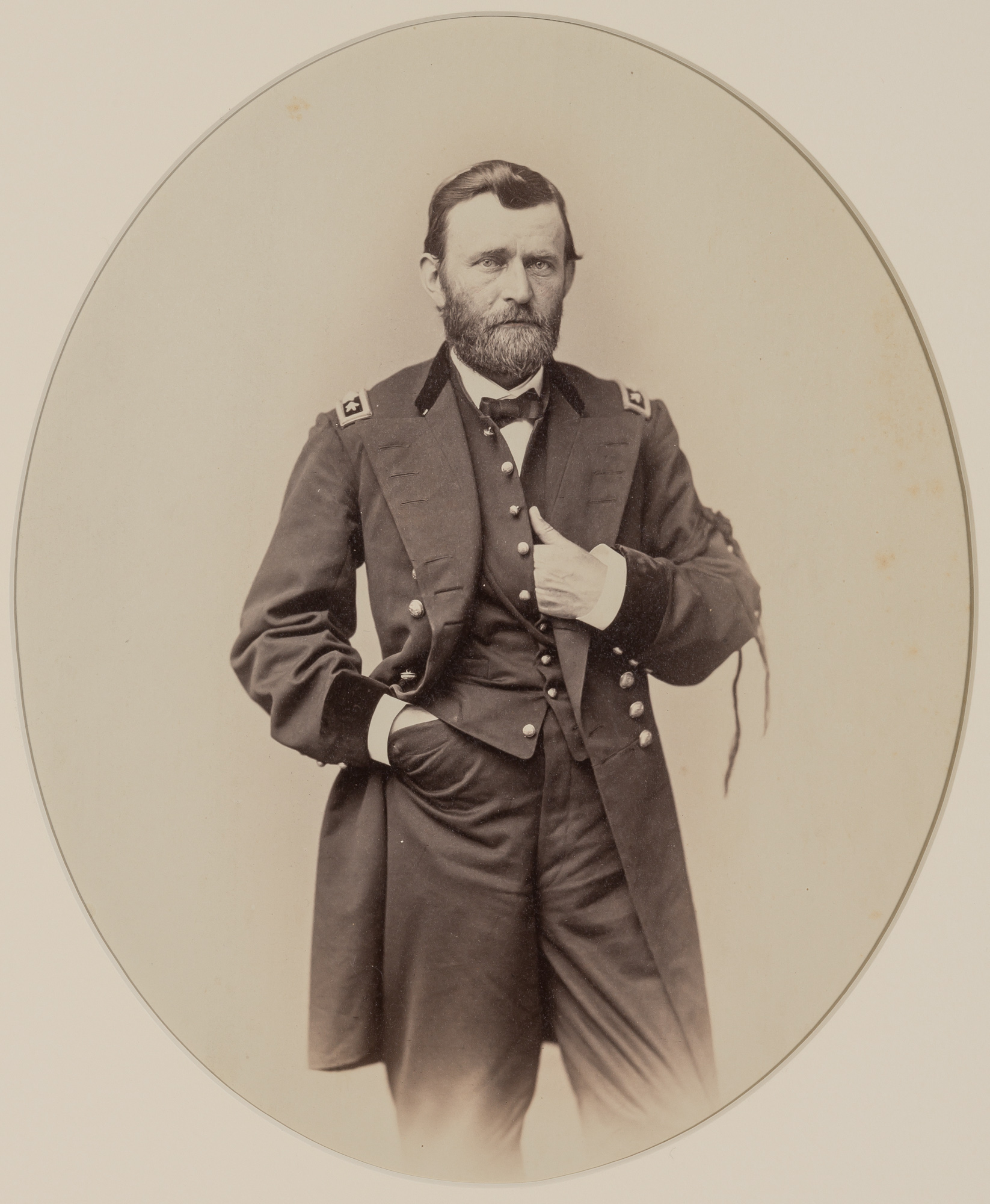 Lot image - GUTEKUNST, FREDERICK (1831-1917)  Ulysses S. Grant, Lieutenant-General, U.S.A.,