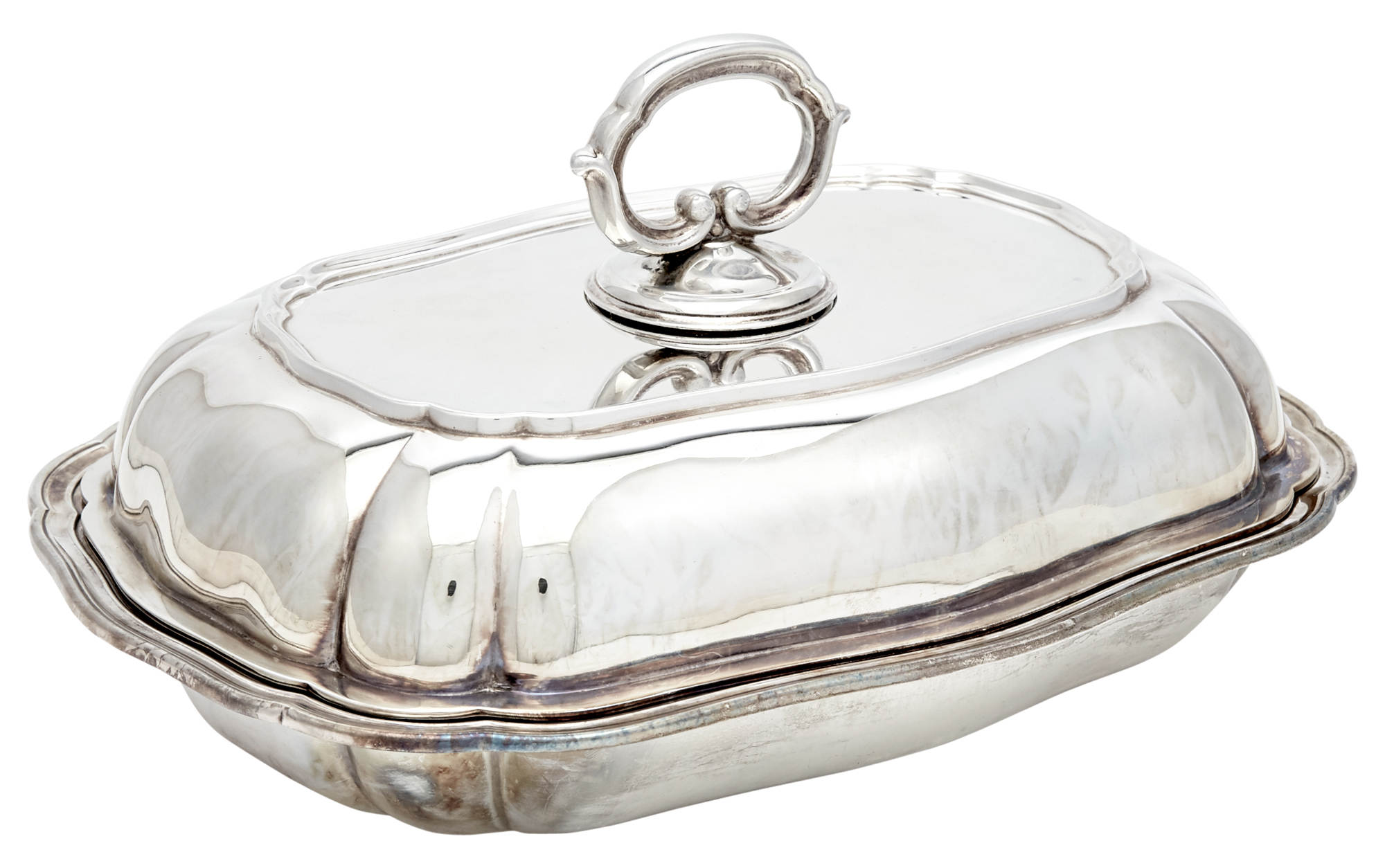 Lot image - Continental 800 Quality Silver Covered Entrée Dish