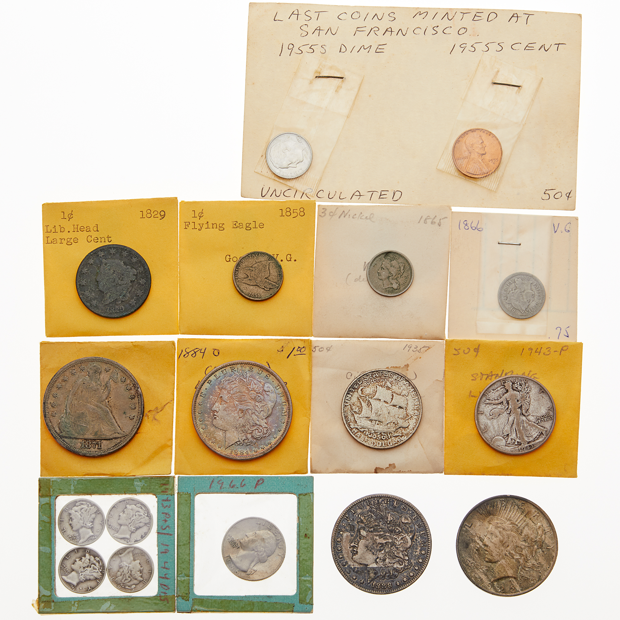 Lot image - Group of United States Coins