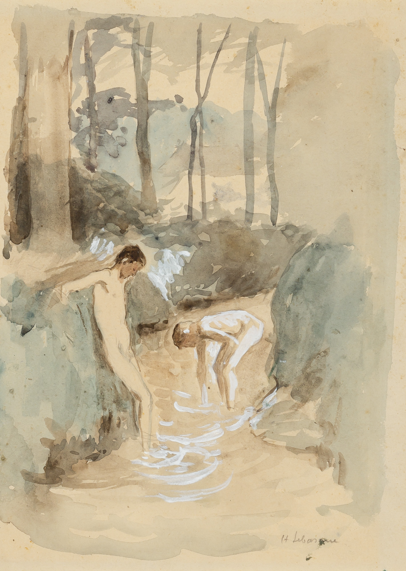 Lot image - Henri Baptiste Lebasque