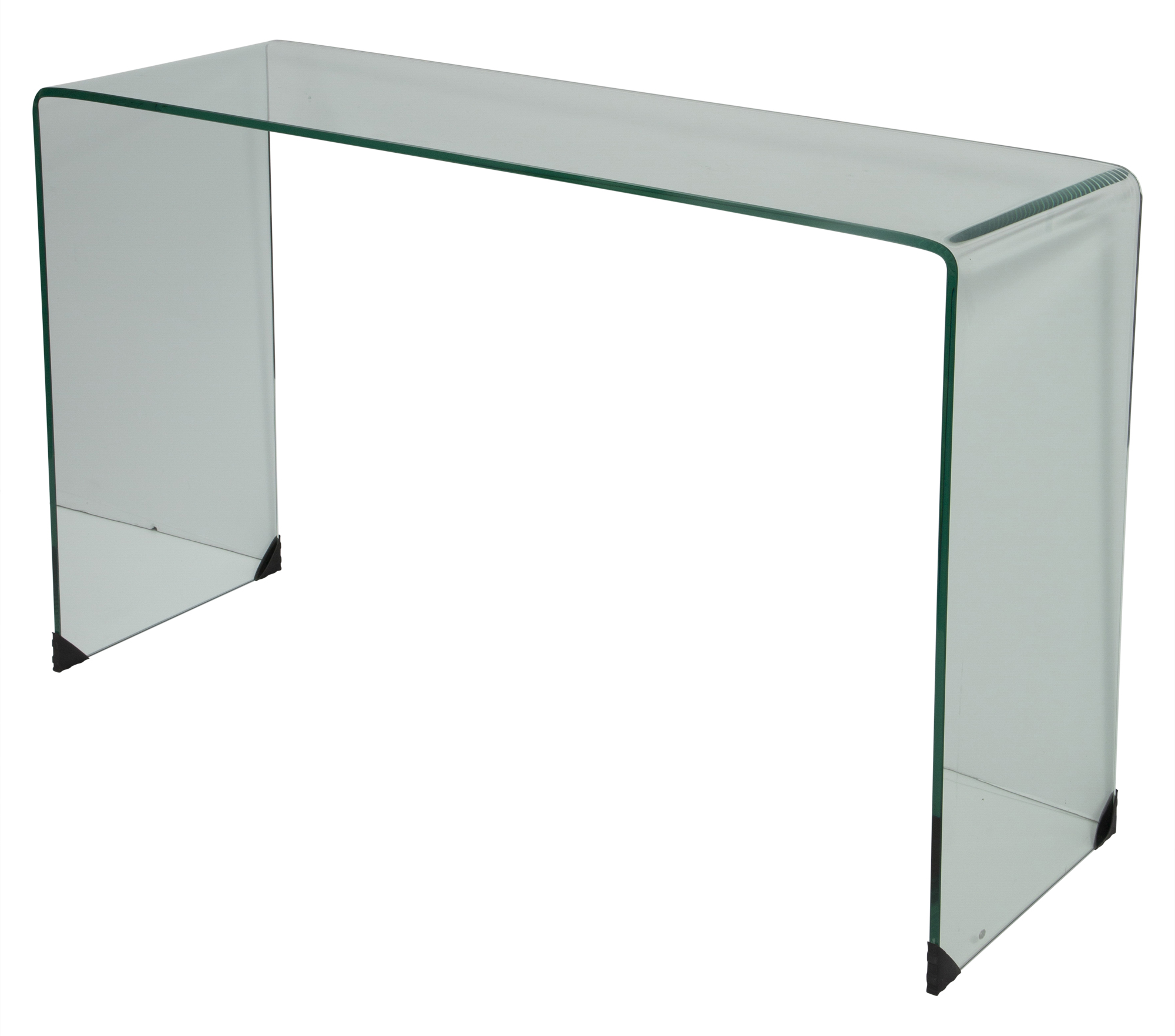 Lot image - Glass Waterfall Console