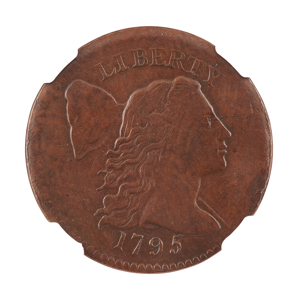 Lot image - United States 1795 Plain Edge One Cent