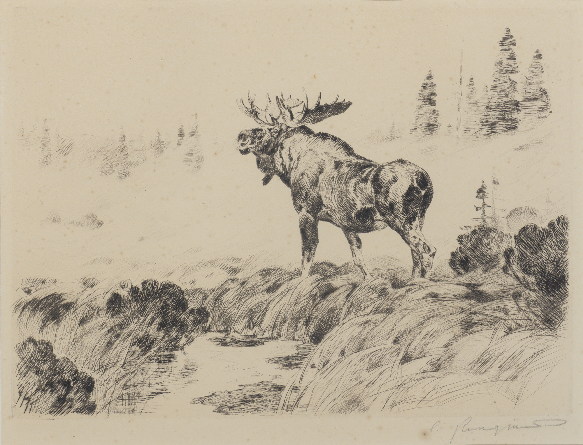 Lot image - RUNGIUS, CARL  MORNING MIST (CROUCH 12)