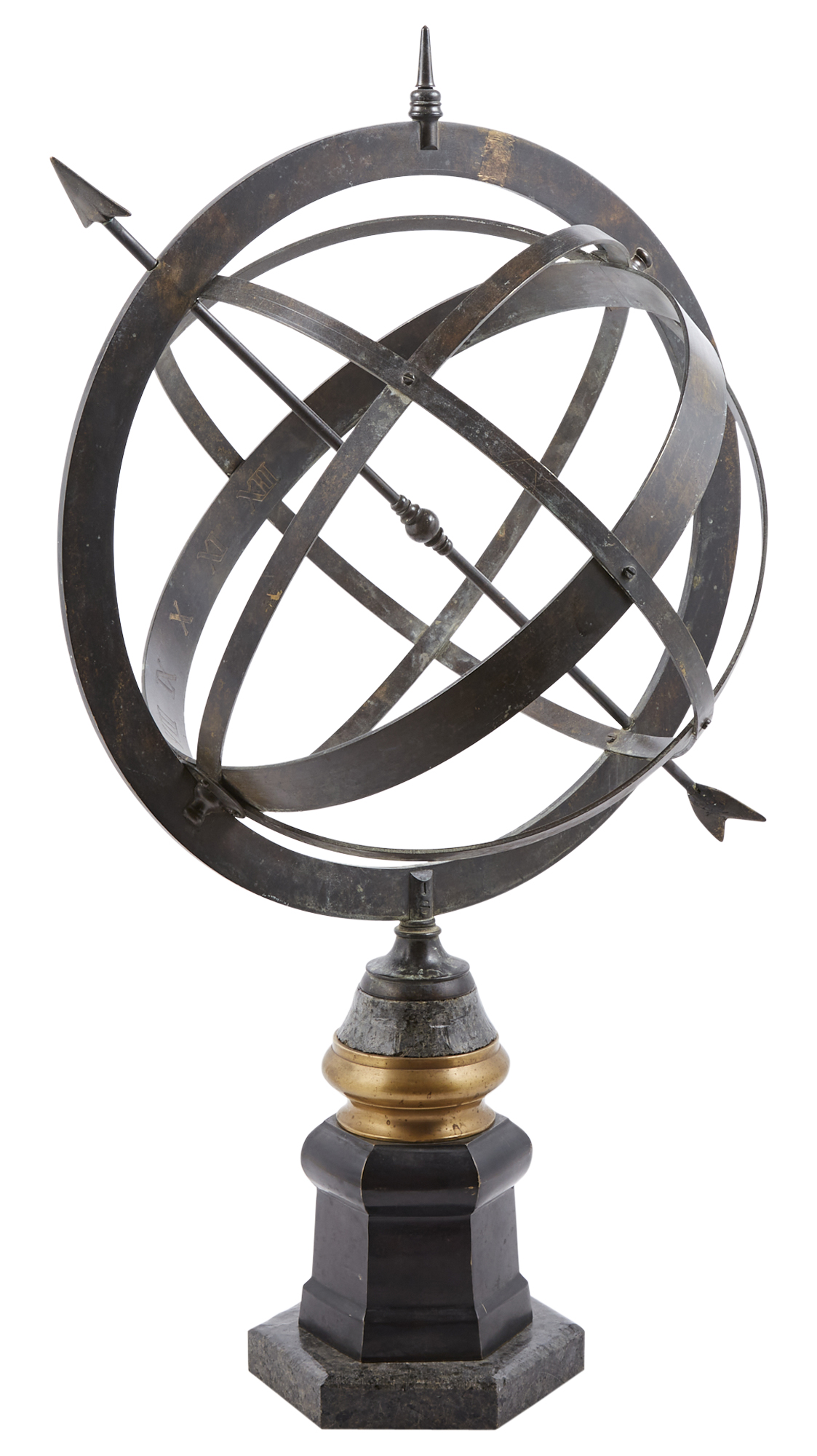 Lot image - Bronze Armillary Sphere