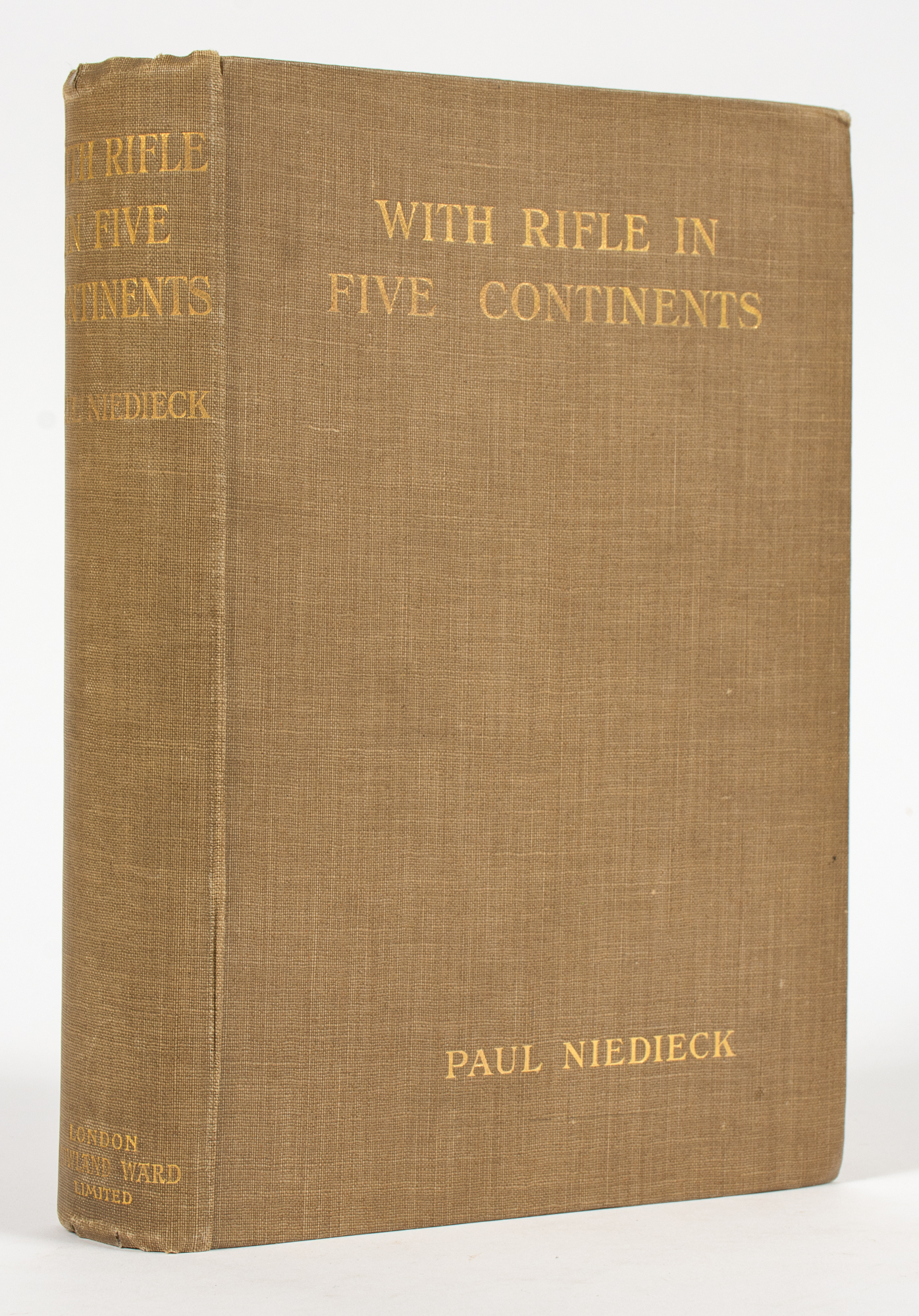 Lot image - [SPORTING]  NIEDIECK, PAUL. [PLOETZ, R.A.-trans.] Two books.