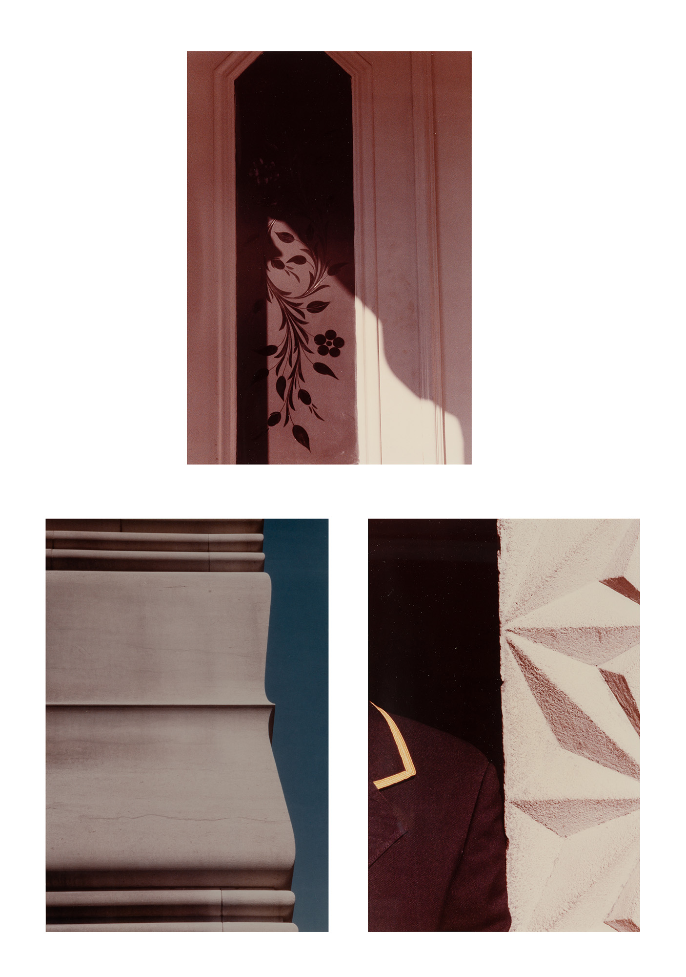 Lot image - GIBSON, RALPH (b. 1939)  Three untitled architectural abstractions, from the Gotham Chronicles