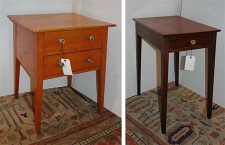 Lot image - Federal Mahogany Work Table