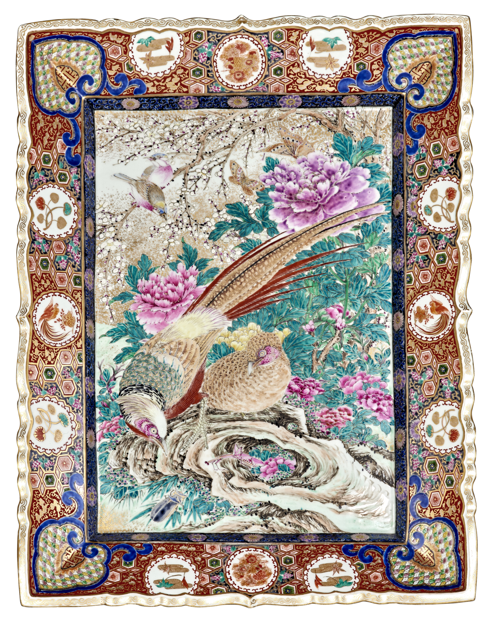 Lot image - Japanese Imari Porcelain Dish