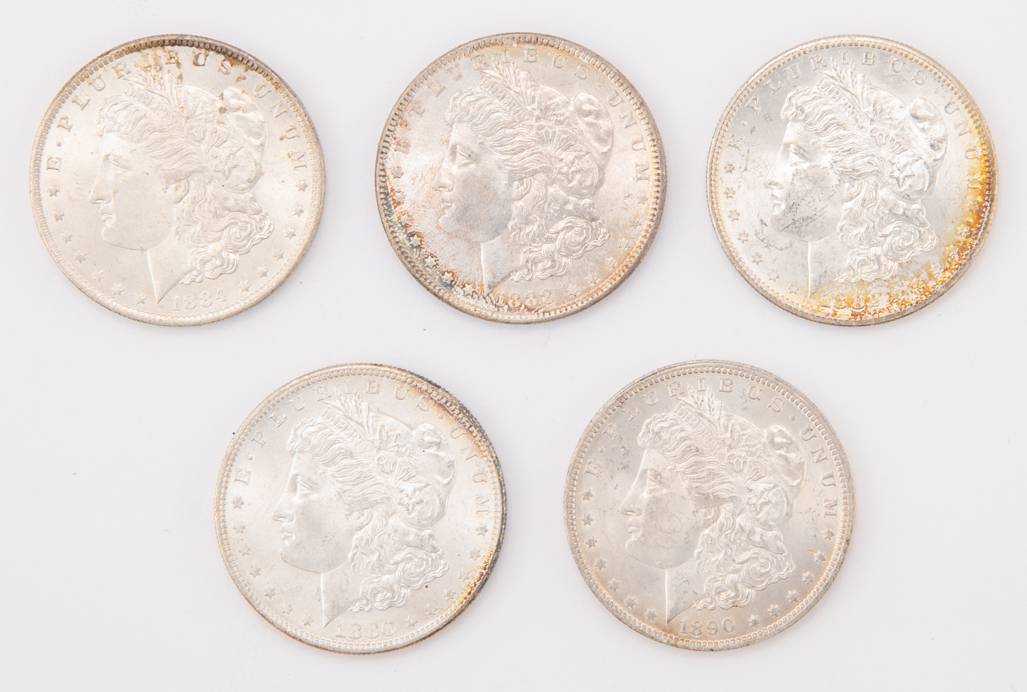 Lot image - United States Morgan Dollar Group