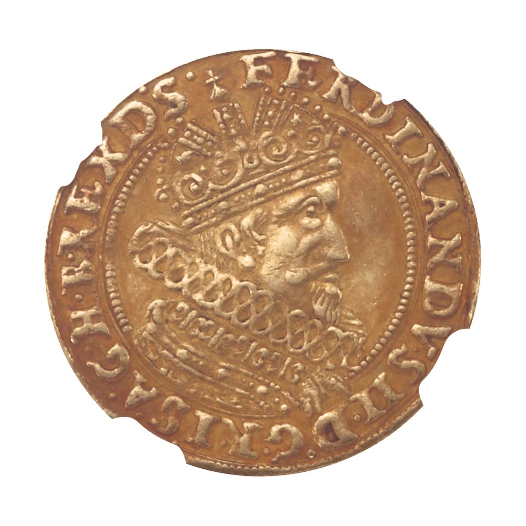 Lot image - Austria, 1636 HZ Breslau Mint 1 Ducat, Fr. 159