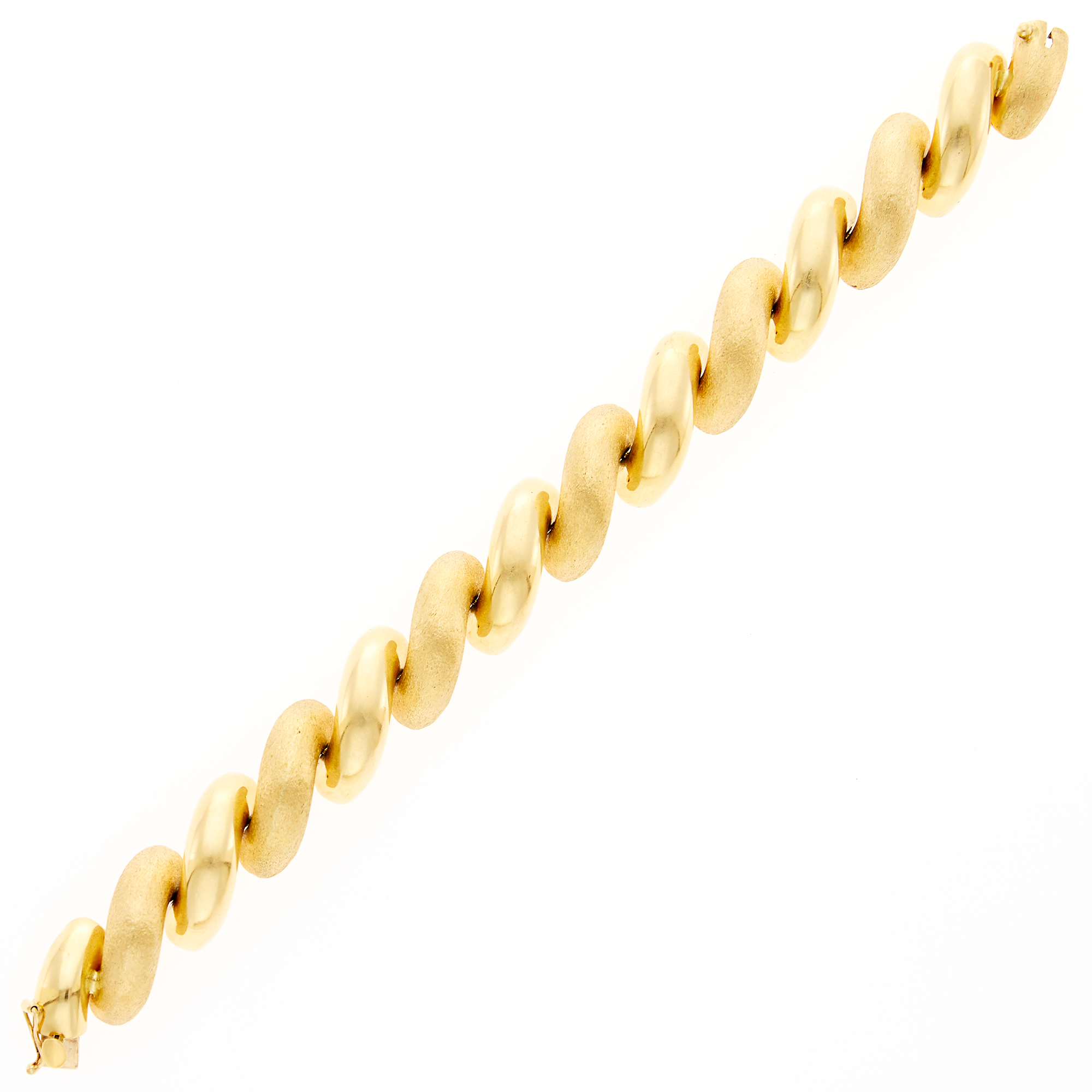 Lot image - Gold San Marco Link Bracelet