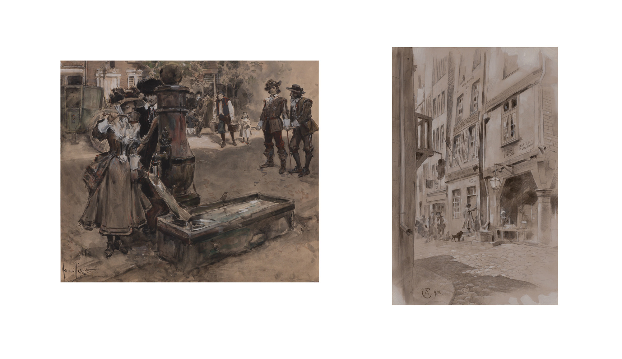 Lot image - Andre Castaigne