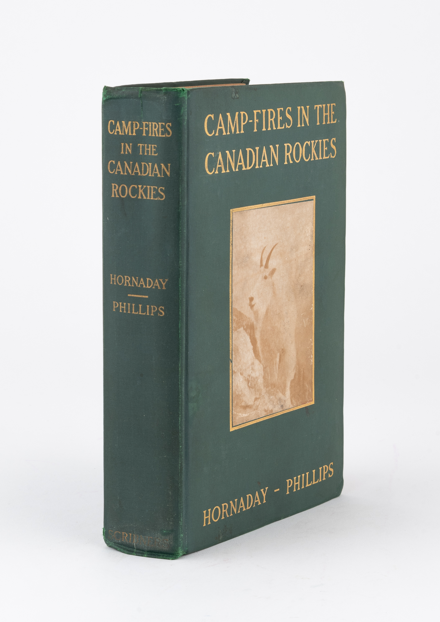 Lot image - [AMERICA - HUNTING]  HORNADAY, WILLIAM T. Comprises two Hornaday titles in various early editions.