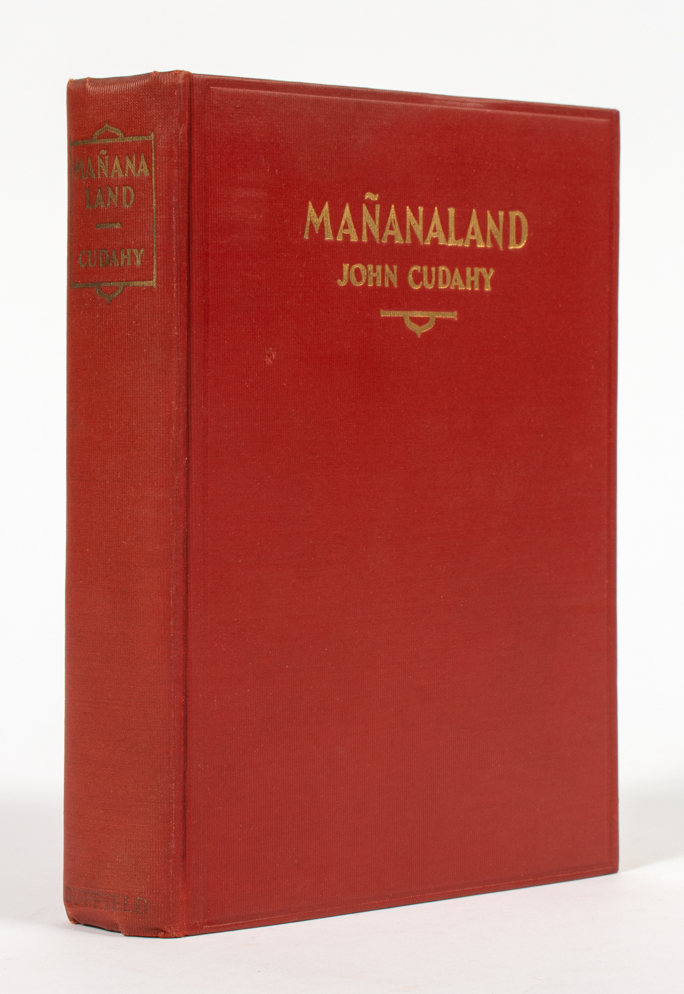 Lot image - [SPORTING - CALIFORNIA AND MEXICO]  CUDAHY, JOHN. MananaLand. Adventuring with Camera and Rifle through California in Mexico.