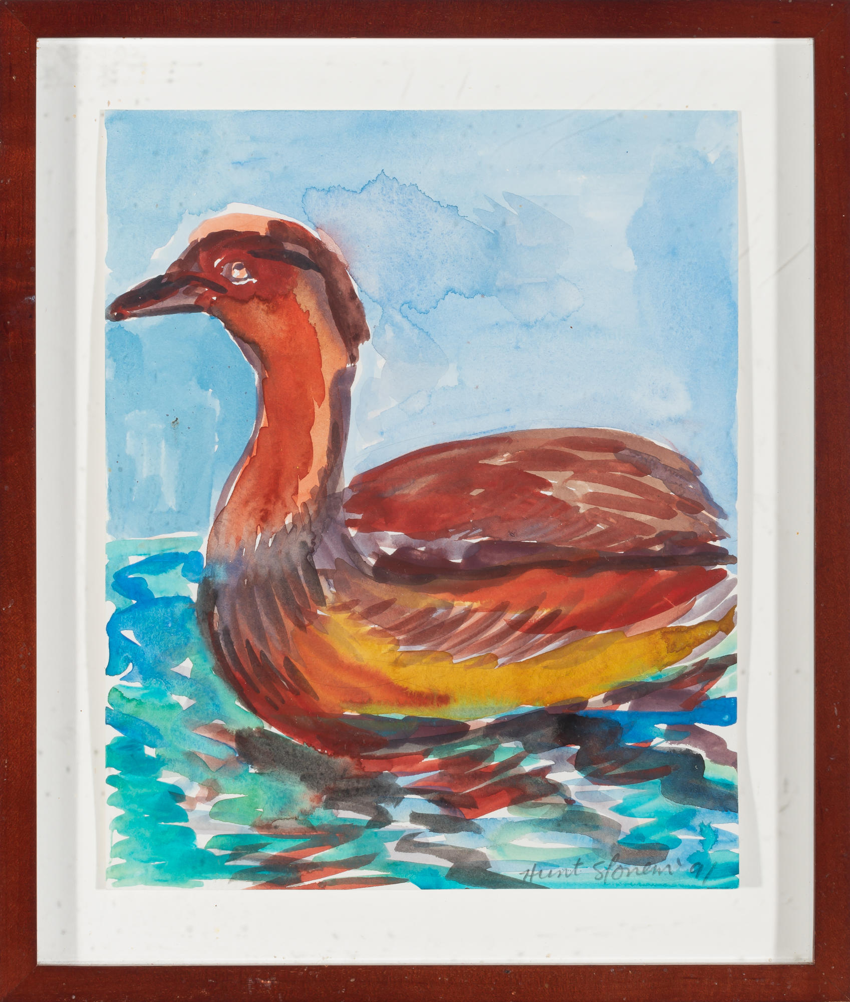 Lot image - Hunt Slonem