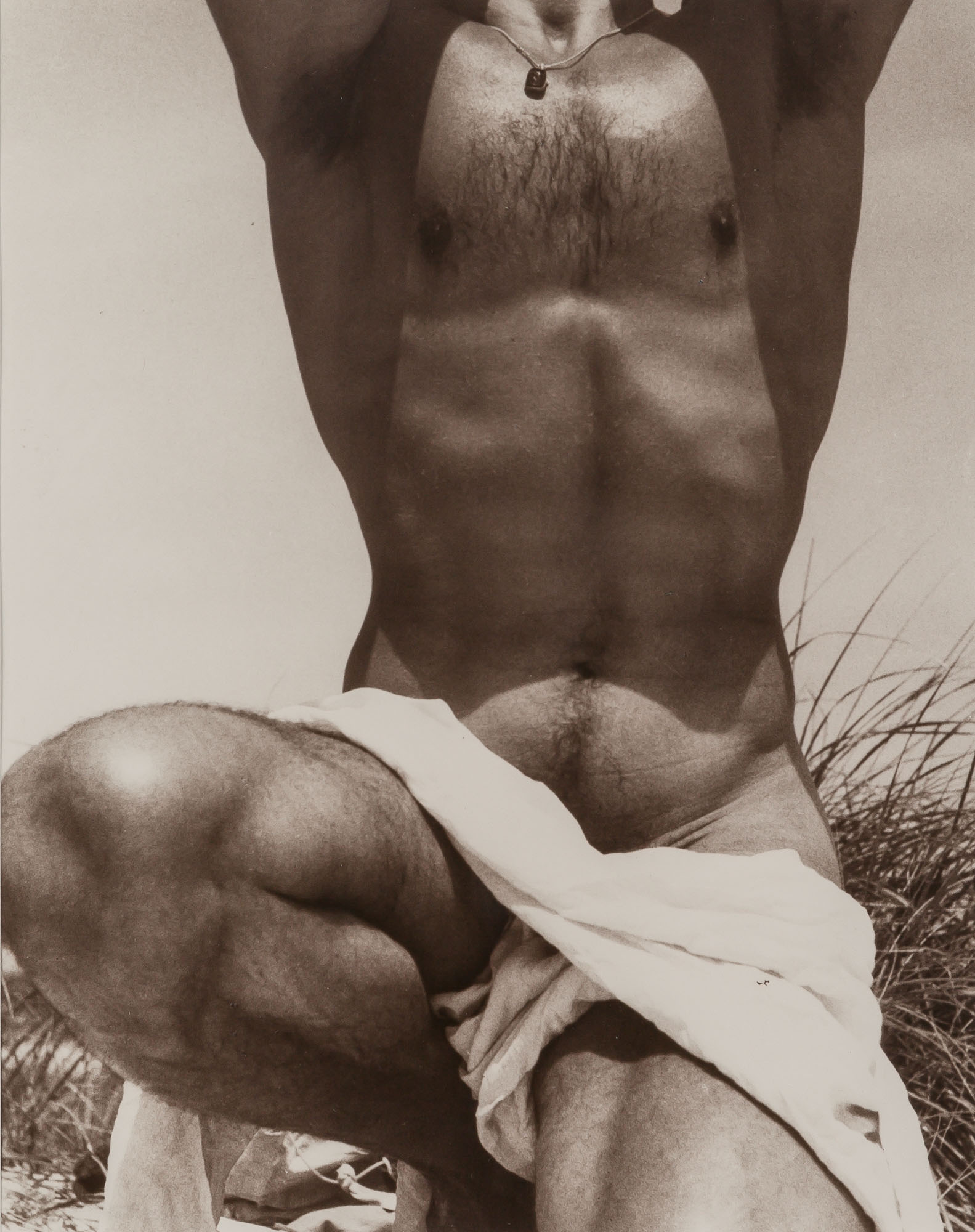 Lot image - LYNES, GEORGE PLATT (1907-1955)  [Francisco Moncion, Fire Island],