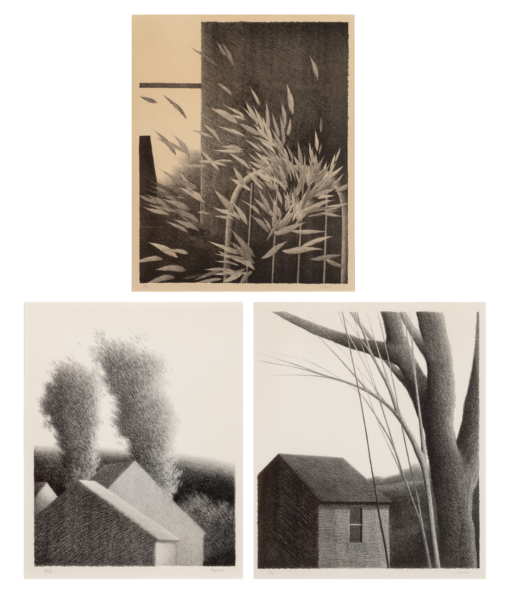 Lot image - Robert Kipniss (b. 1931)