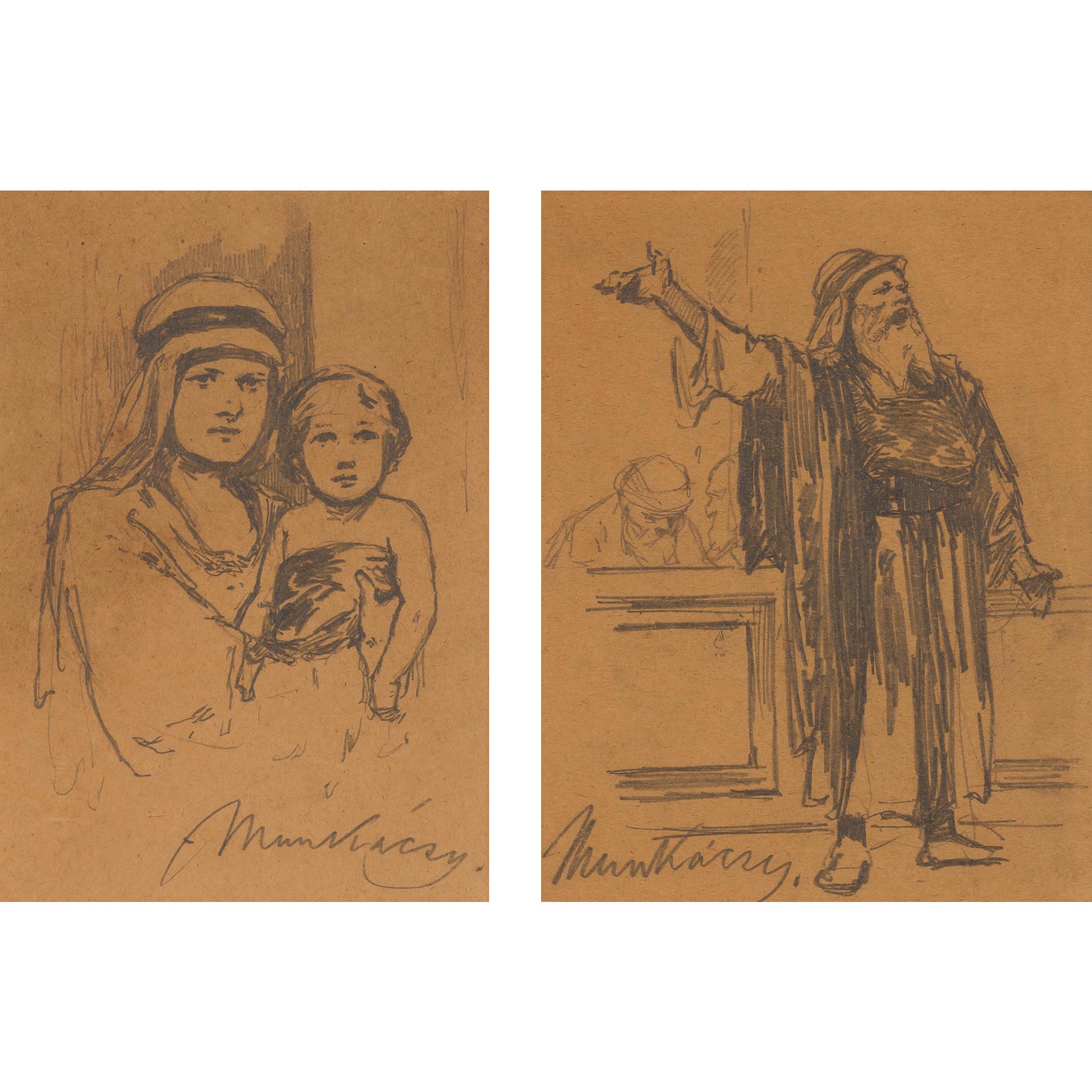 Lot image - Mihaly Munkacsy