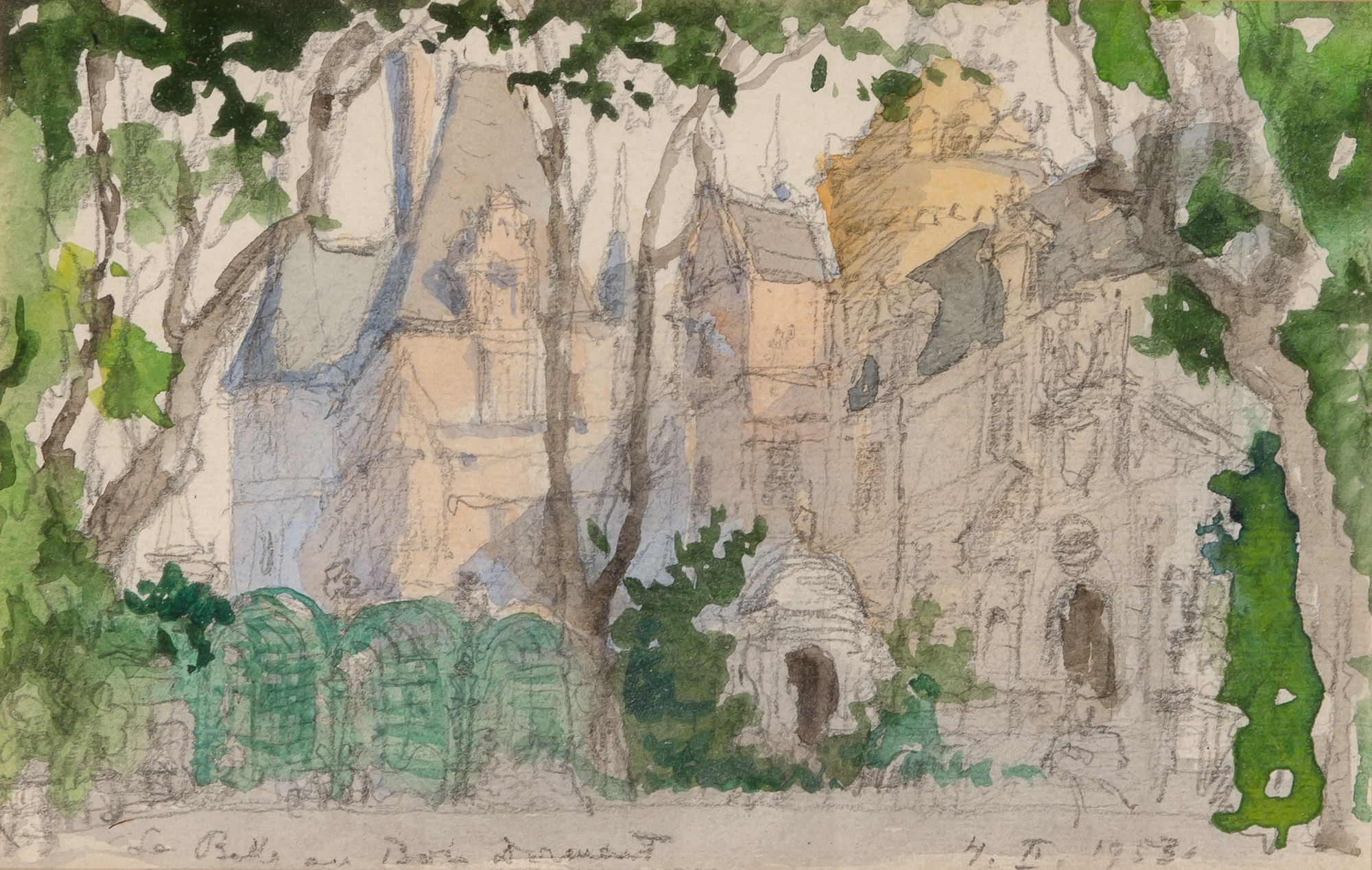 Lot image - Alexandre Nikolaevich Benois