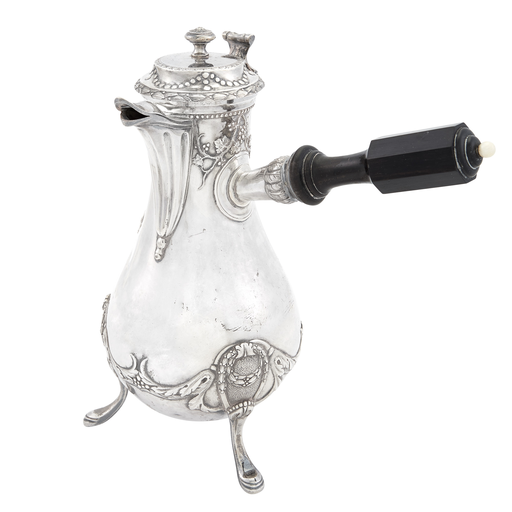 Lot image - French Silver Coffee Pot