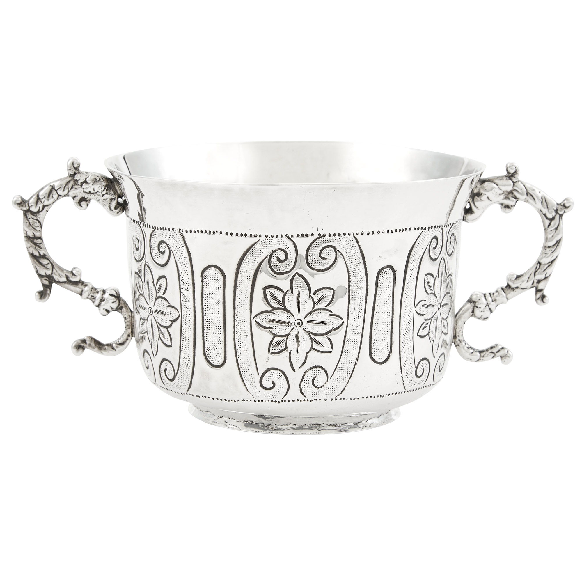 Lot image - Commonwealth Silver Porringer