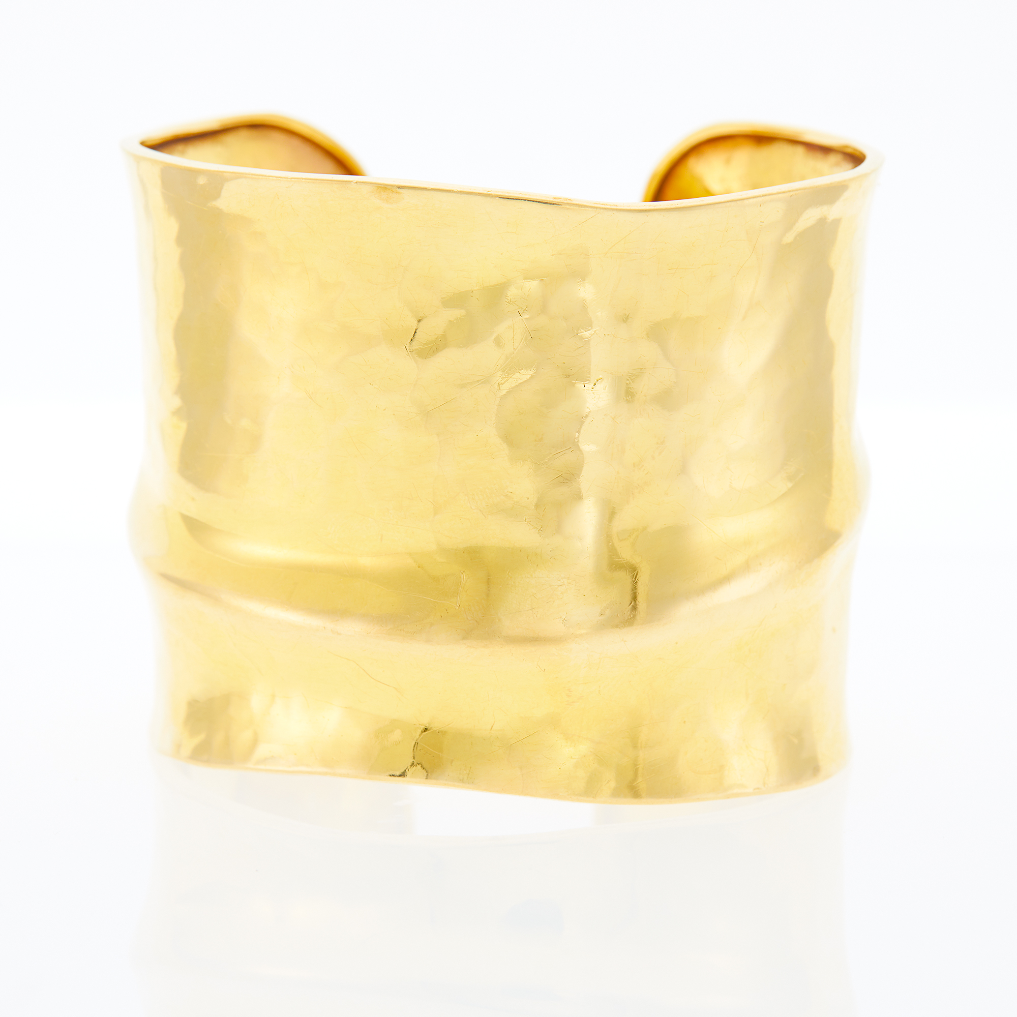 Lot image - Gold Cuff Bangle Bracelet